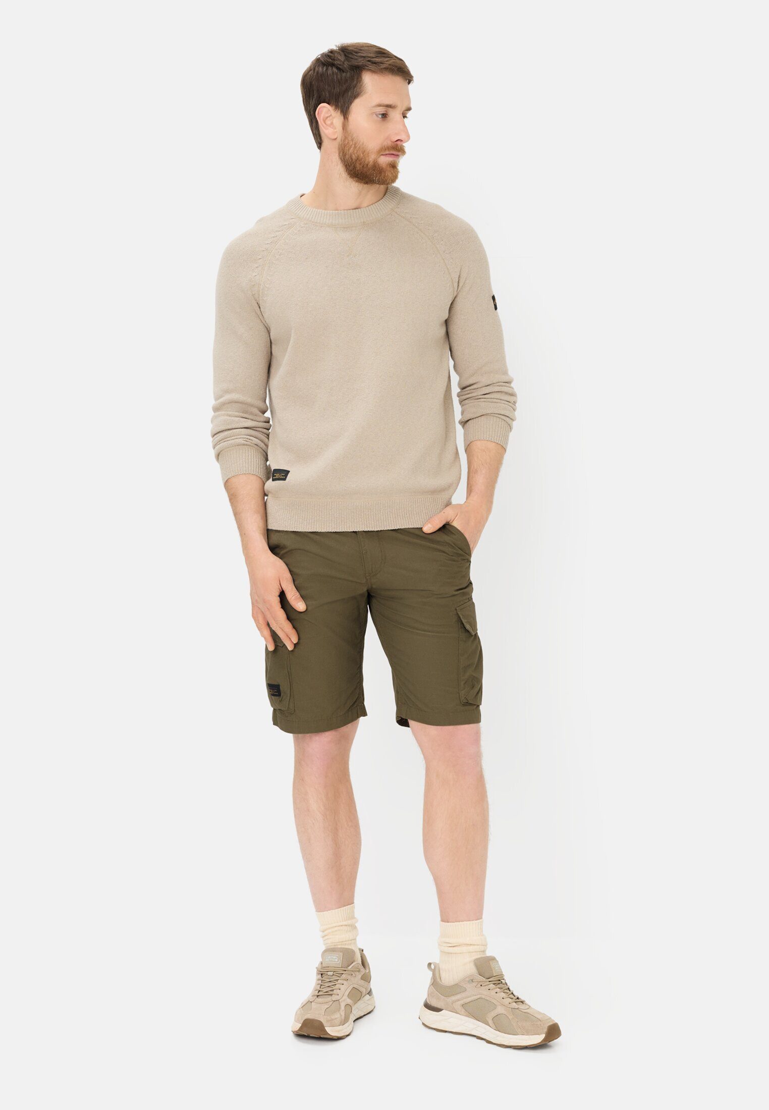 camel active Cargoshorts aus reiner Baumwolle