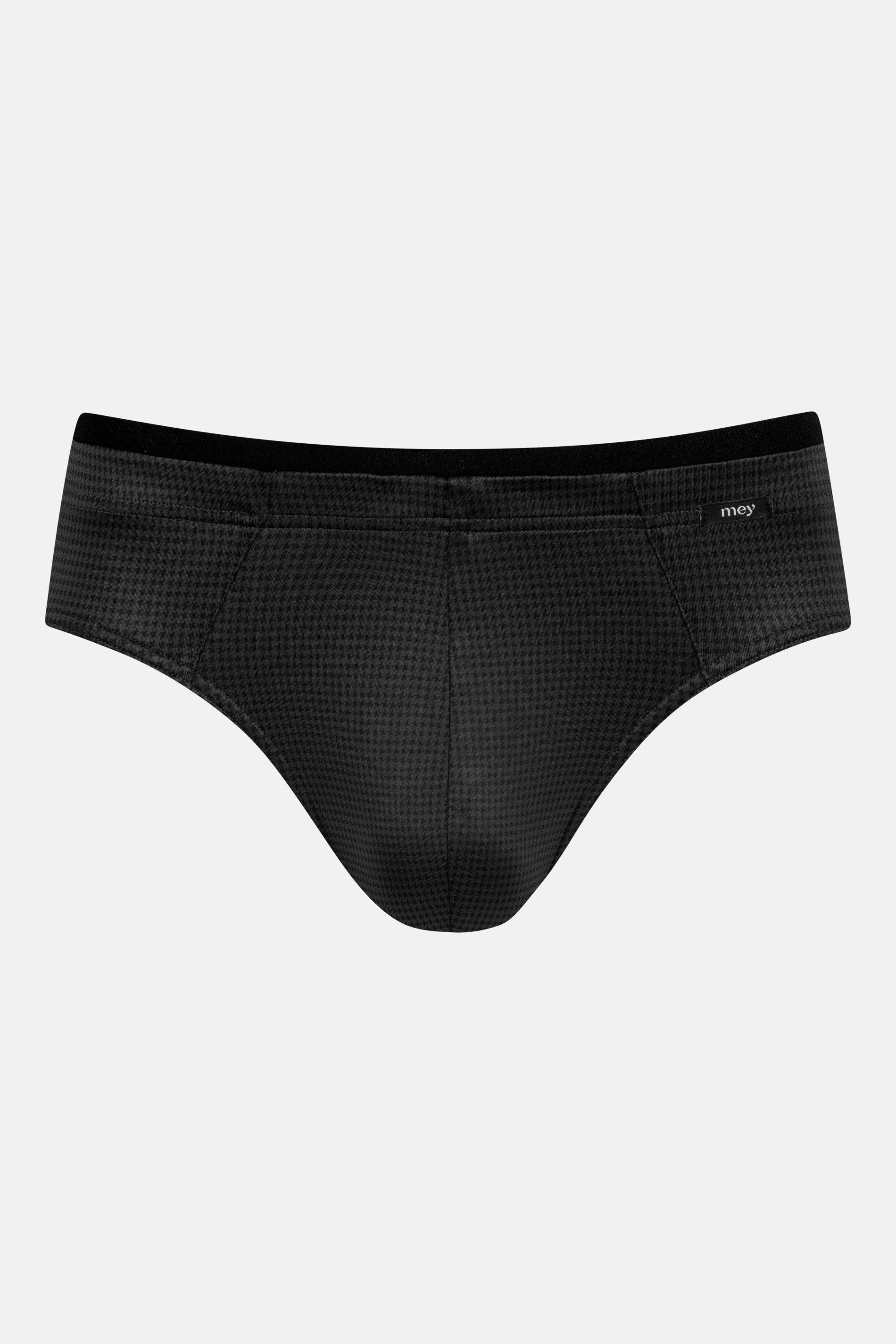 Mey Jazz-Pants Slips Mey Herren Slip Serie Houndstooth Uni (1-St., 1er-Pack) Klassischer Slip, Gemustert, Atmungsaktiv, Baumwoll-Mix – Bild 2 von 4