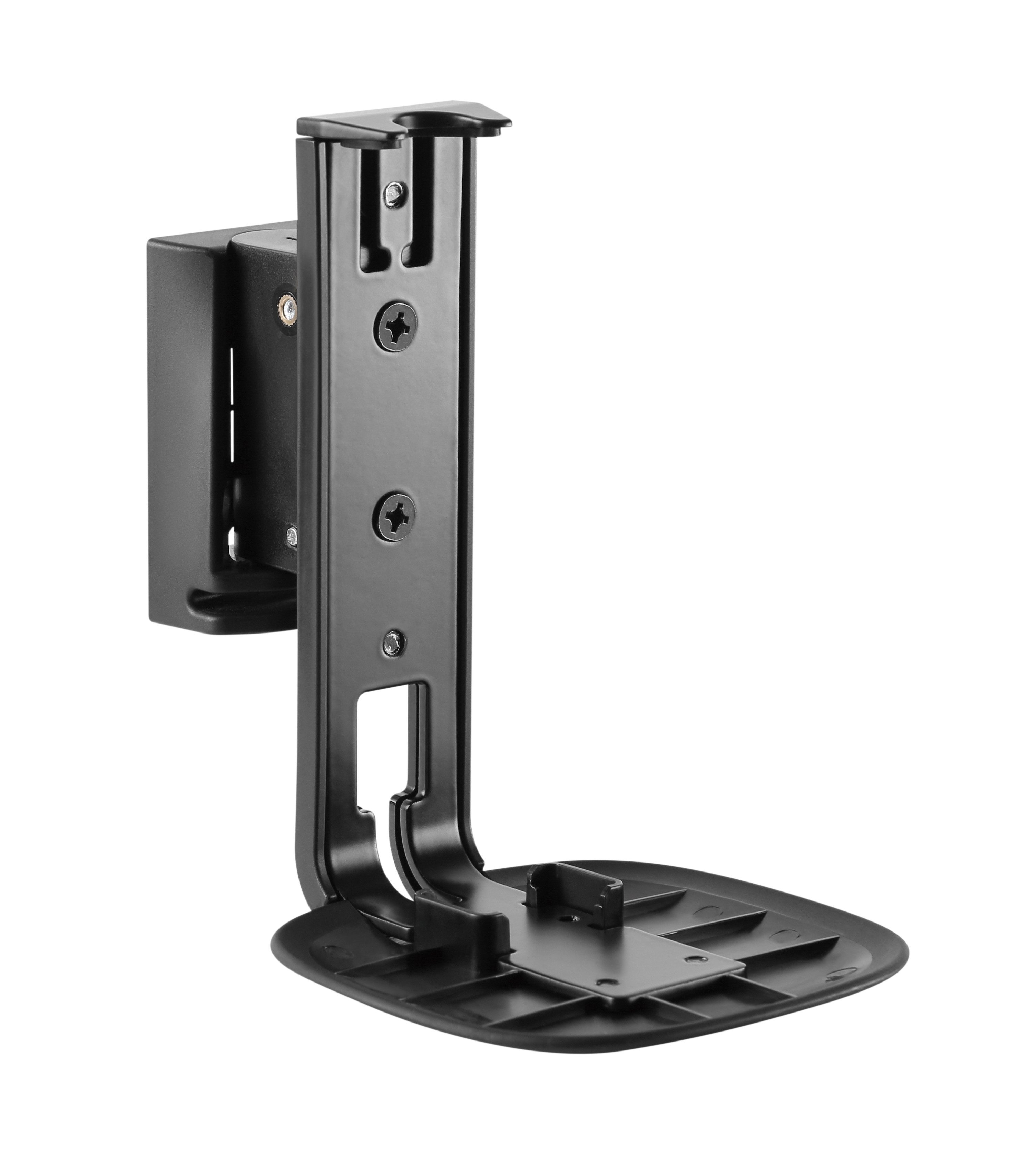 RICOO Lautsprecher-Wandhalterung Speziell für Sonos ONE, ONE SL & Play:1 Lautsprecher Halterung, (LH054-T, 1-tlg., 1 Stk. Wandhalter für Sonos Boxen schwarz schwenkbar neigbar, Wandhalter für SONOS ONE, SL & Play:1 Lautsprecher schwenkbar neigbar)