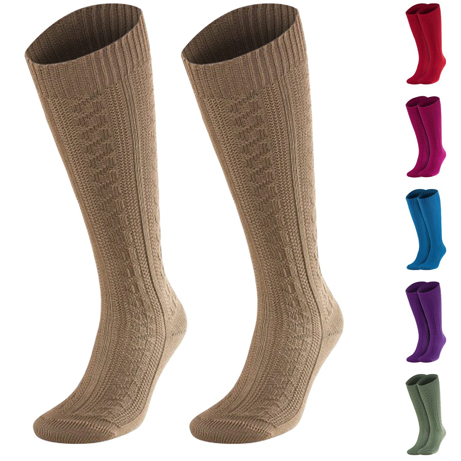 JD J. Dirks Trachtensocken GW212 Damen Trachtensocken Strümpfe