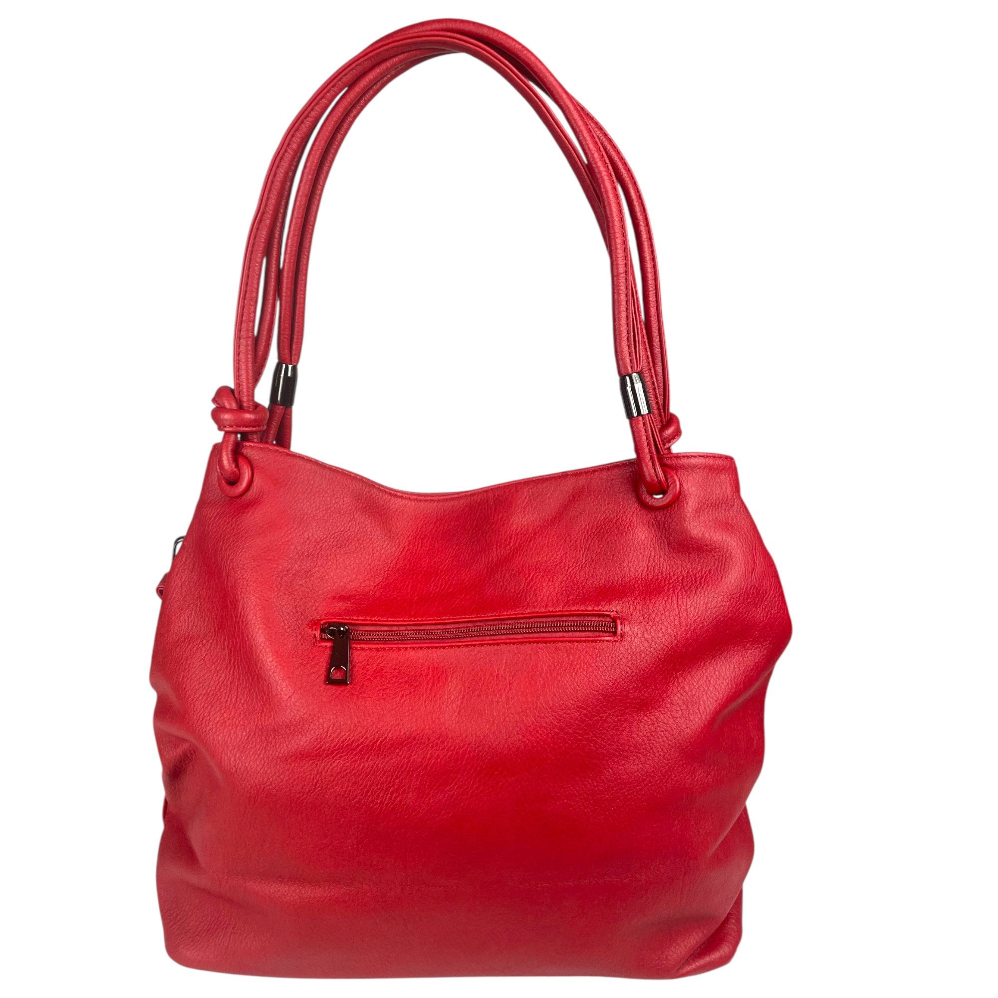 Taschen4life Schultertasche Tasche Shopper Henkeltasche D5326T, Satchel, Handtasche, Schultertasche, Umhängetasche groß