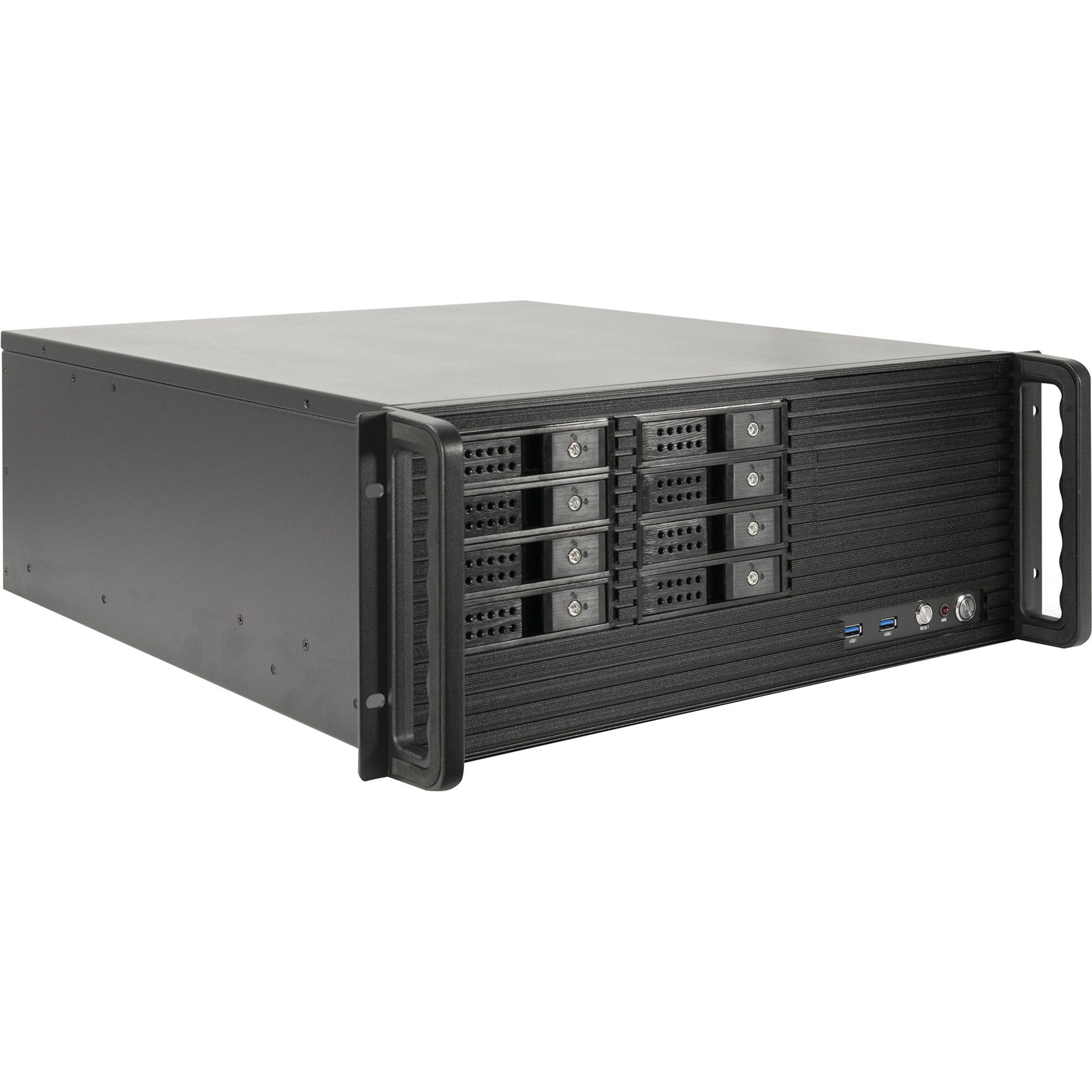 PC-Gehäuse Inter-Tech IPC 4U-4508, Server-Gehäuse, (4