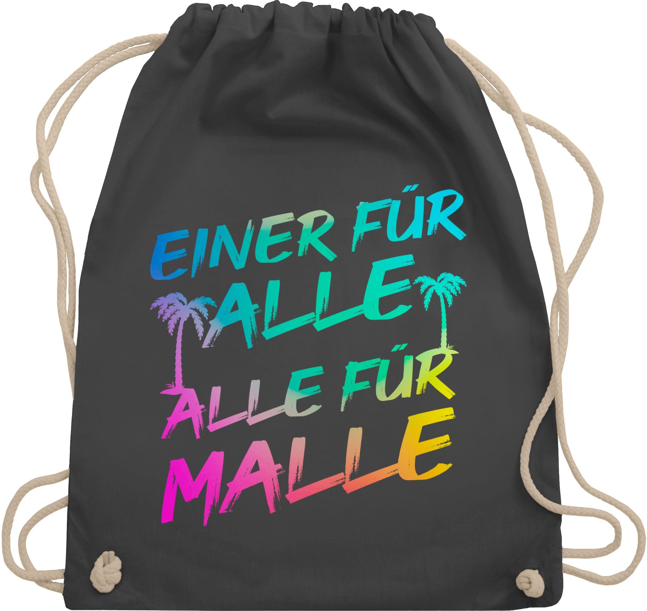 Shirtracer Turnbeutel Einer für alle Alle günstig online kaufen
