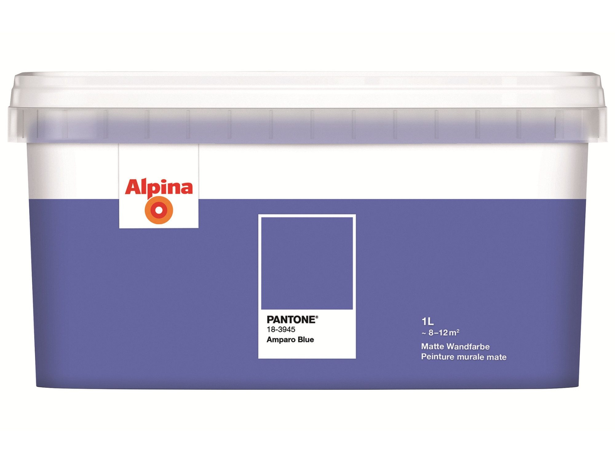 Alpina Wandfarbe Alpina PANTONE® 1L + Rührholz – Bild 2 von 5