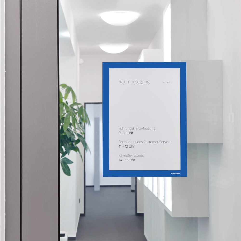 magnetoplan® Hängeregistereinsatz Magnetofix Info-Rahmen, A4, 2 Stk. (1 St)