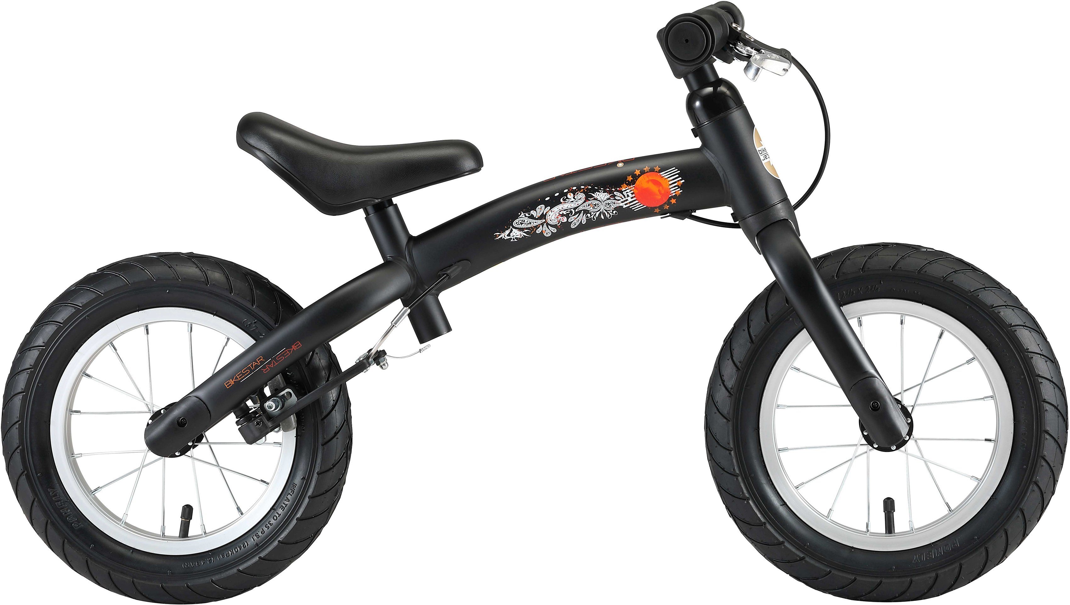 Bikestar Laufrad BIKESTAR ab 3 12 Zoll Jahre schwarz 12 Flex Kinderlaufrad Zoll