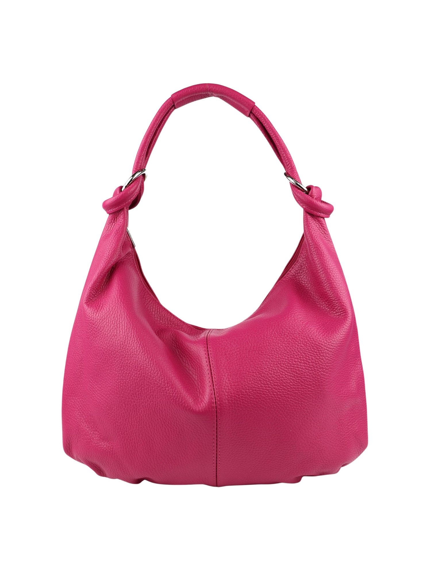 BRISE TASCHE Schultertasche Brise – Elegante Echtleder Schultertasche in zeitlosem Design (Kein Set, Einzeltasche), Geflochtener Henkel, weiches Echtleder, hochwertige Verarbeitung