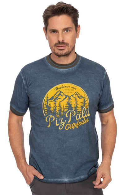 Piz Palü T-Shirt Herren T-Shirt TRIEFENSTEIN schieferblau