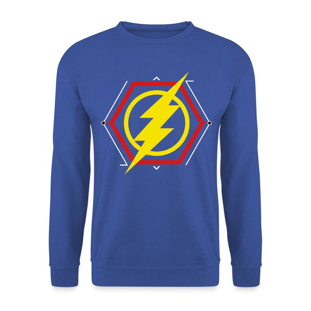 Sweatshirt The Flash Gelber Blitz Symbol Unisex Pullover