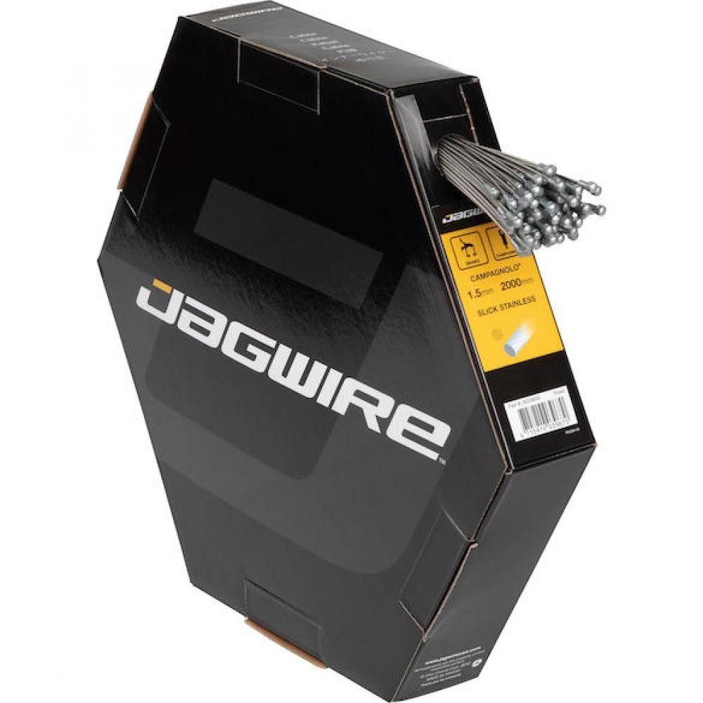 Jagwire Bremszug Jagwire Bremszug Road Sport Edelstahl geschliffen 1.5 x 2000 mm Silber