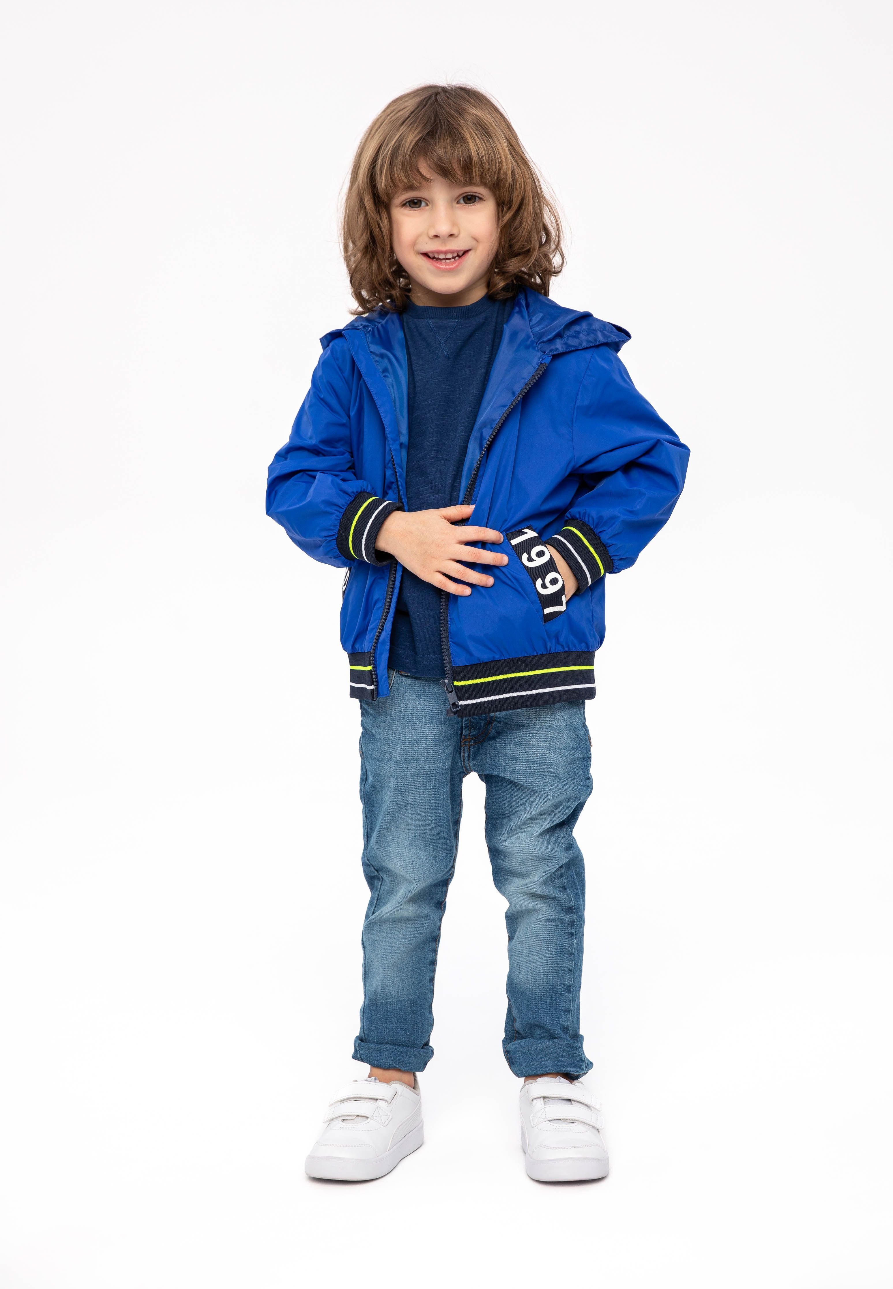 MINOTI Softshelljacke Windbreaker (12m-14y) Königsblau