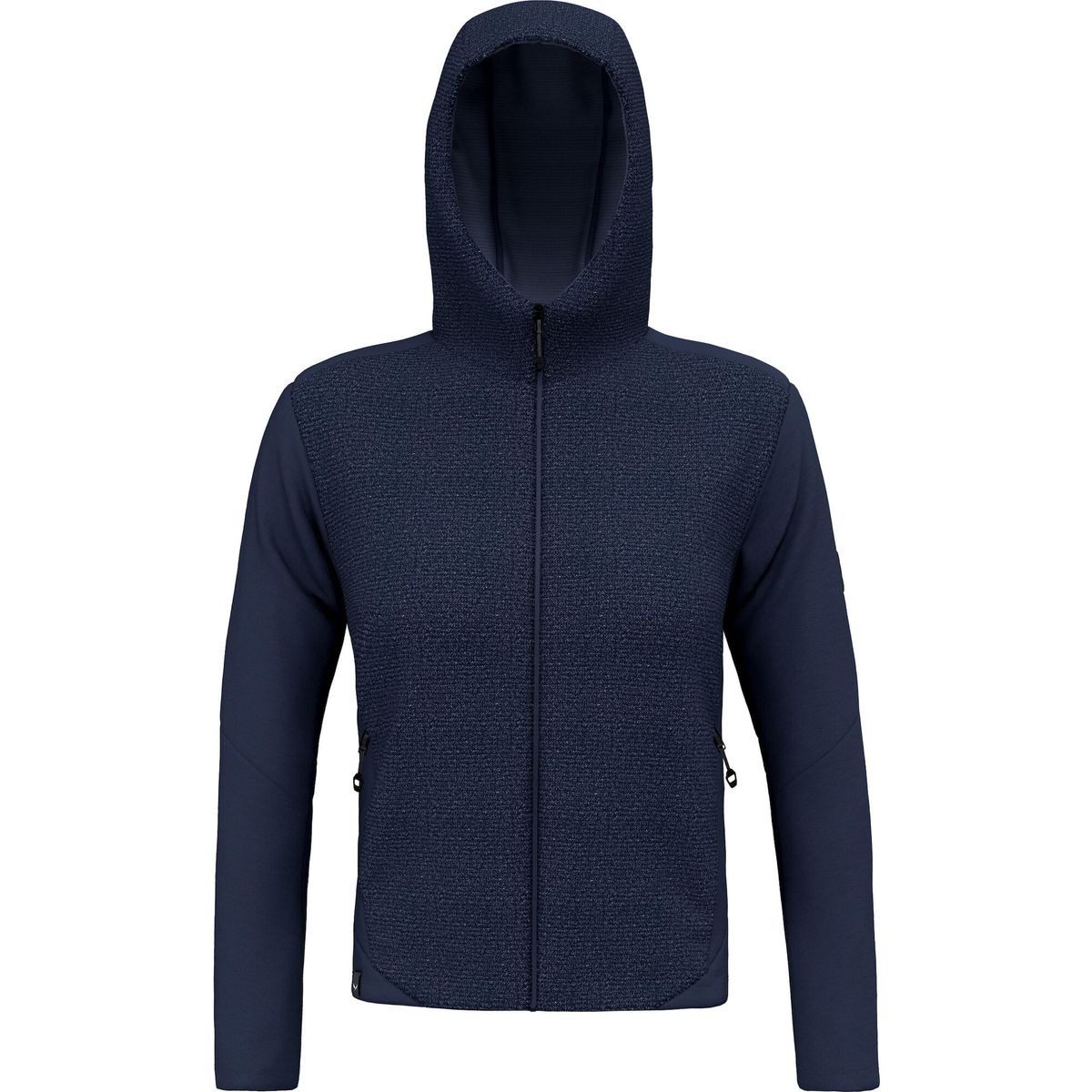 Salewa Kapuzenstrickjacke Fanes Sarner Light Hybrid Jacket W Sarner Jacke für Damen aus einer hybriden Wollstrick-Konstruktion mit