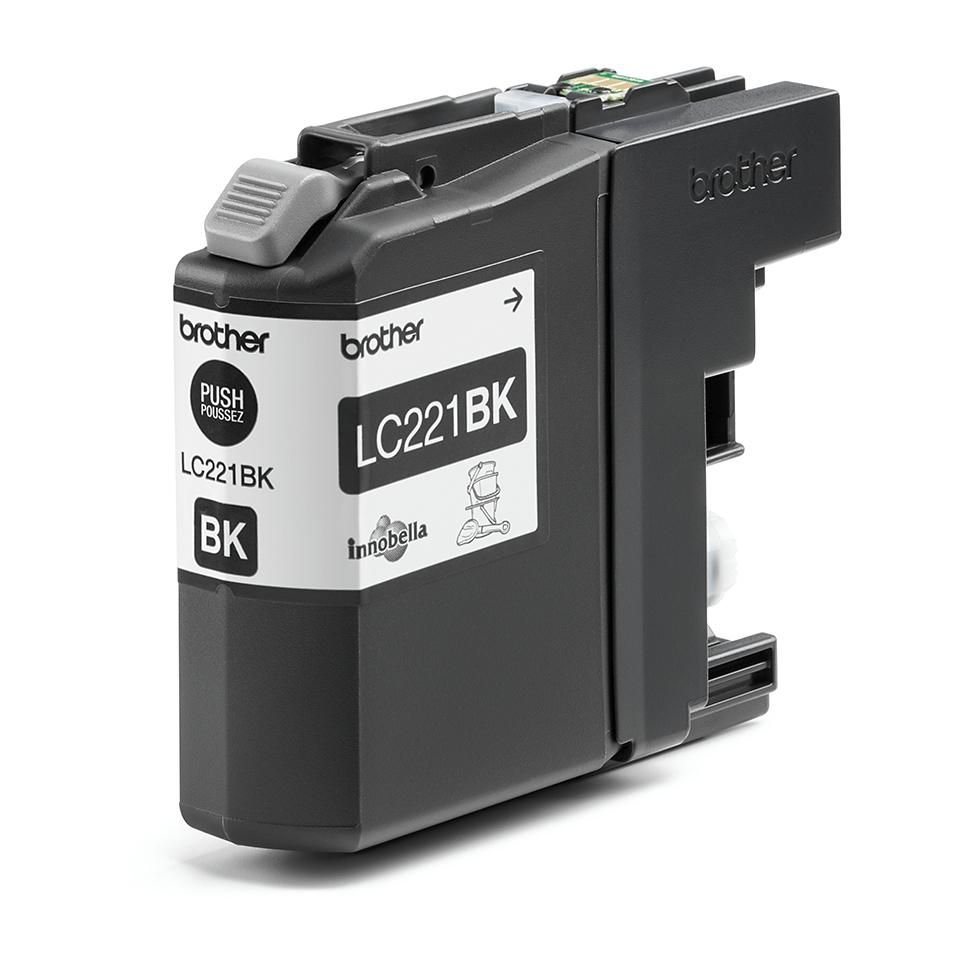 Thumbnail - Brother BROTHER LC221BK Schwarz Tintenpatrone Tintenpatrone