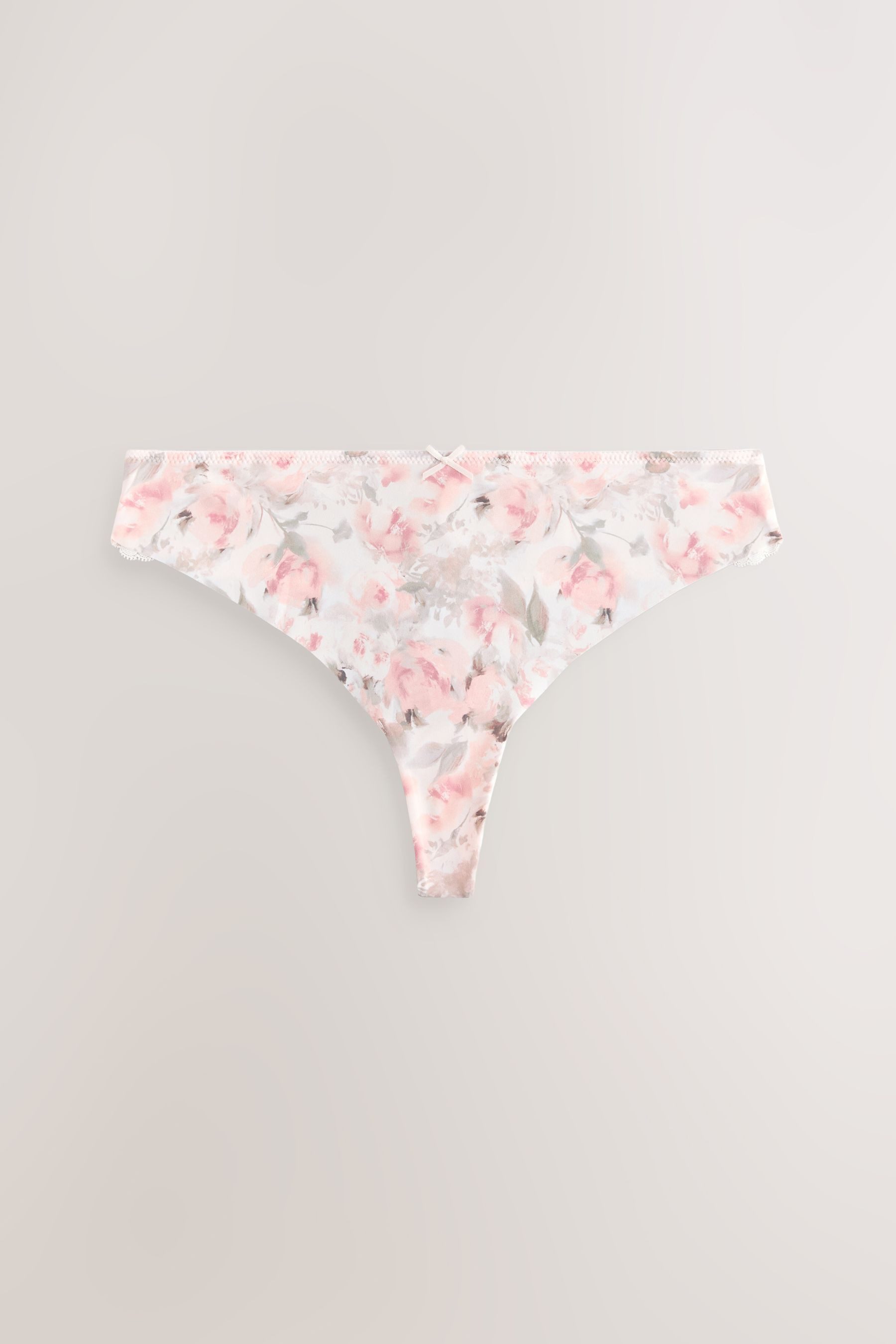 Next String Nahtlose Slips mit Spitze im 5er-Pack, Tanga (5-St)