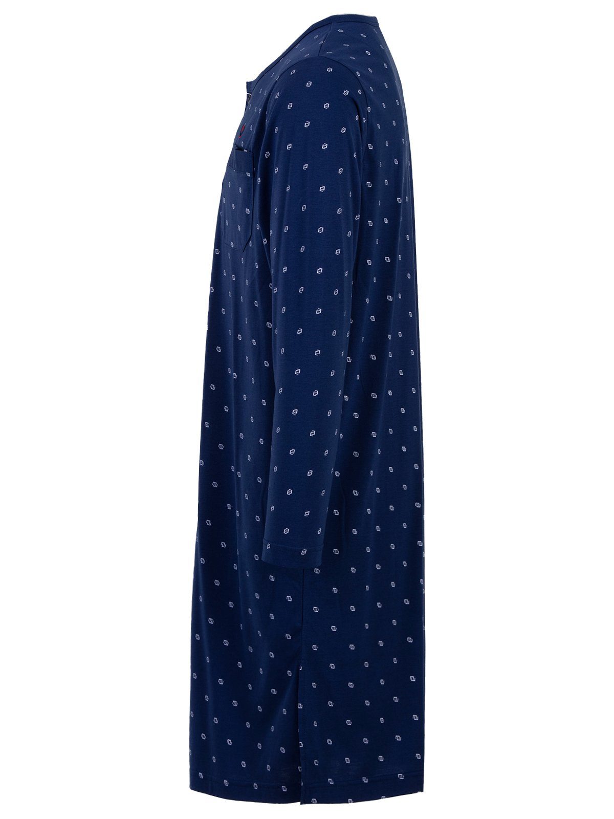 Henry Terre Nachthemd Nachthemd Langarm - Allover