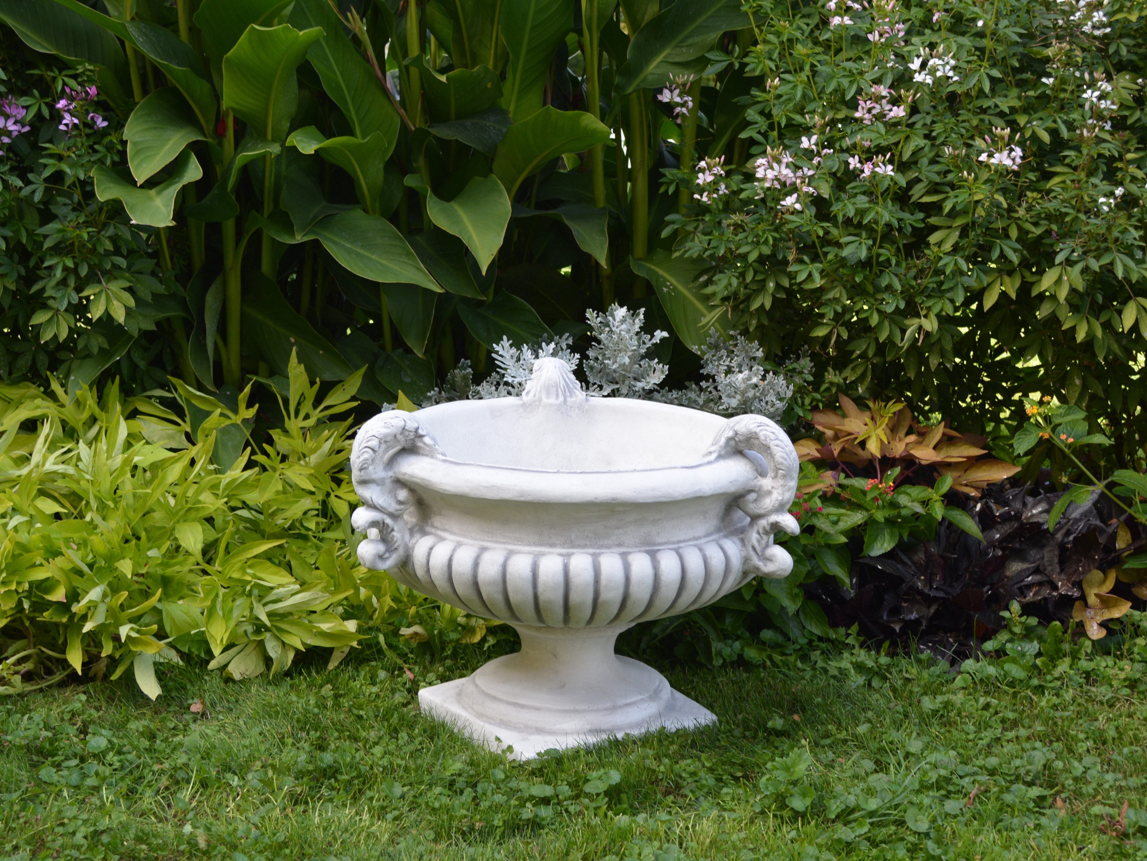 gartendekoparadies.de Pflanzschale Pflanzschale Pflanzgefäß, H. 43 cm, 15 Liter, 46 kg, Frostsicher