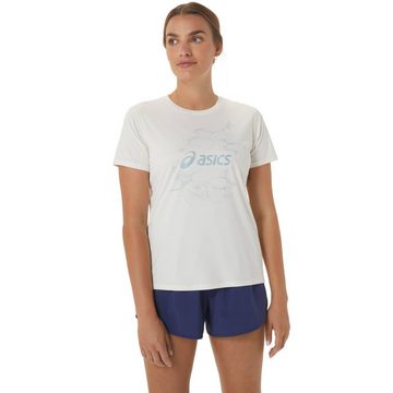 Asics Laufshirt Damen Laufshirt NAGINO GRAPHIC RUN Regular Fit (1-tlg)