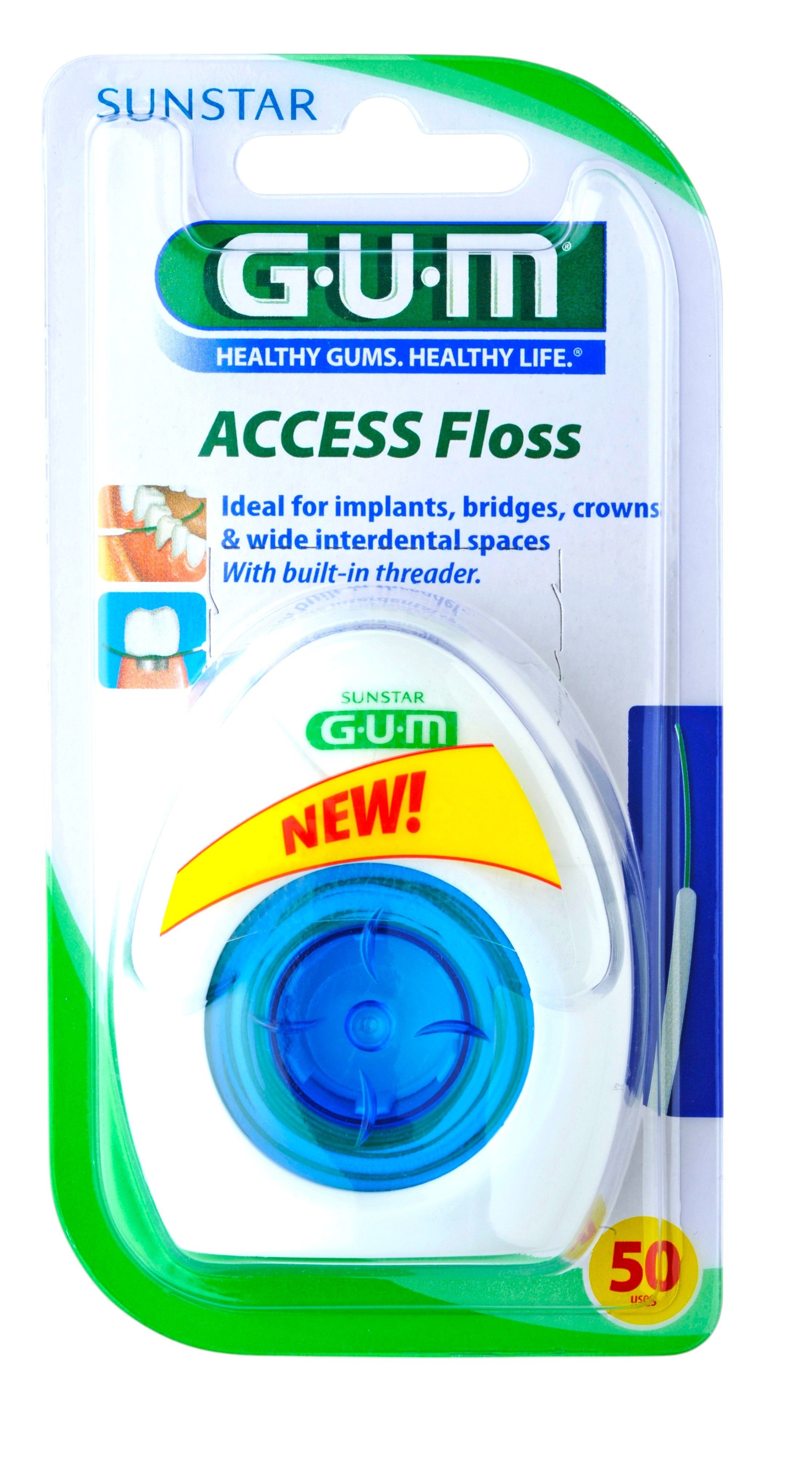 GUM Zahnseide Gum Access Floss 50 Stück