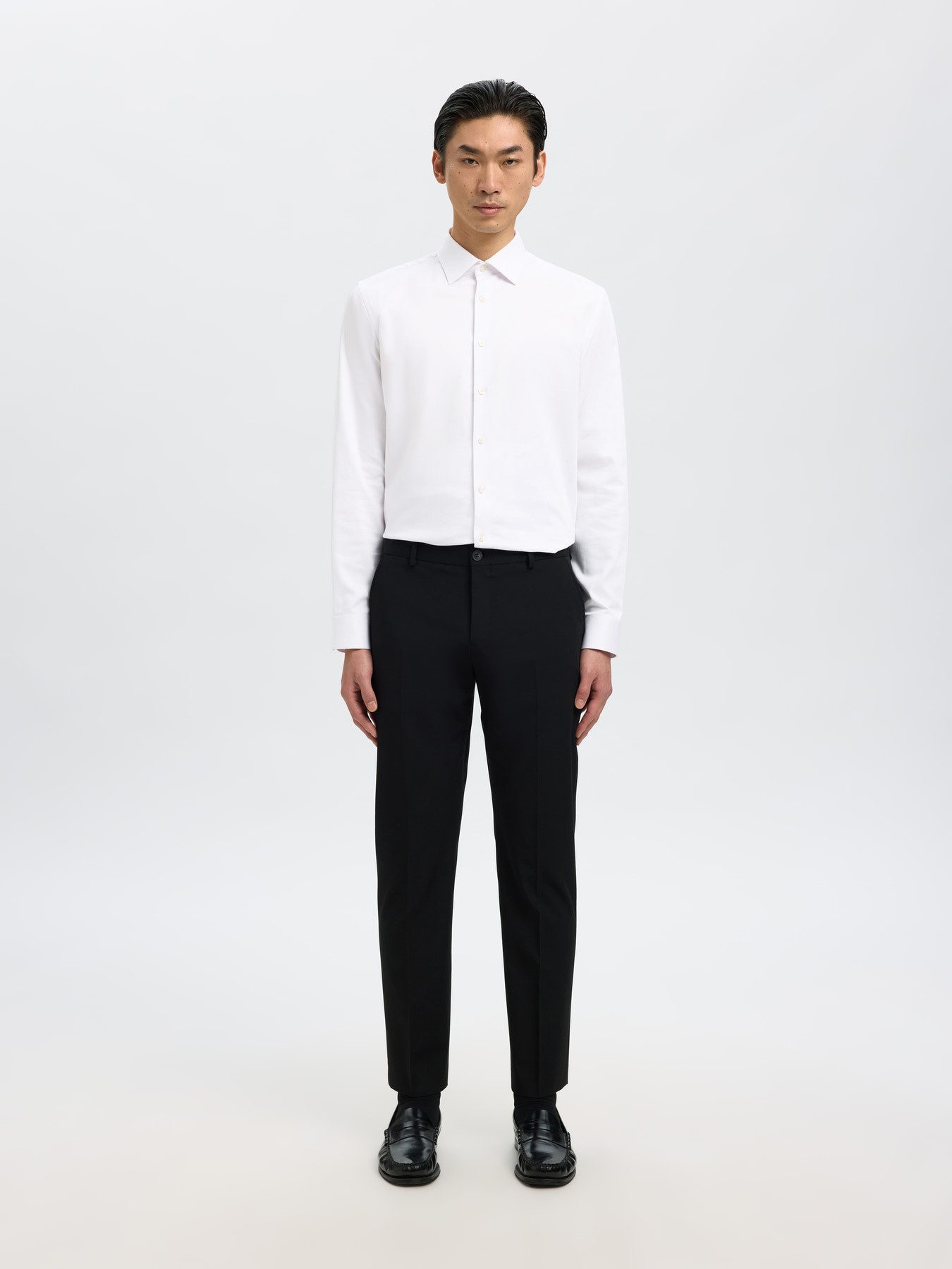 Selected Langarmhemd SLHSLIMSUN LS SHIRT CLASSIC D