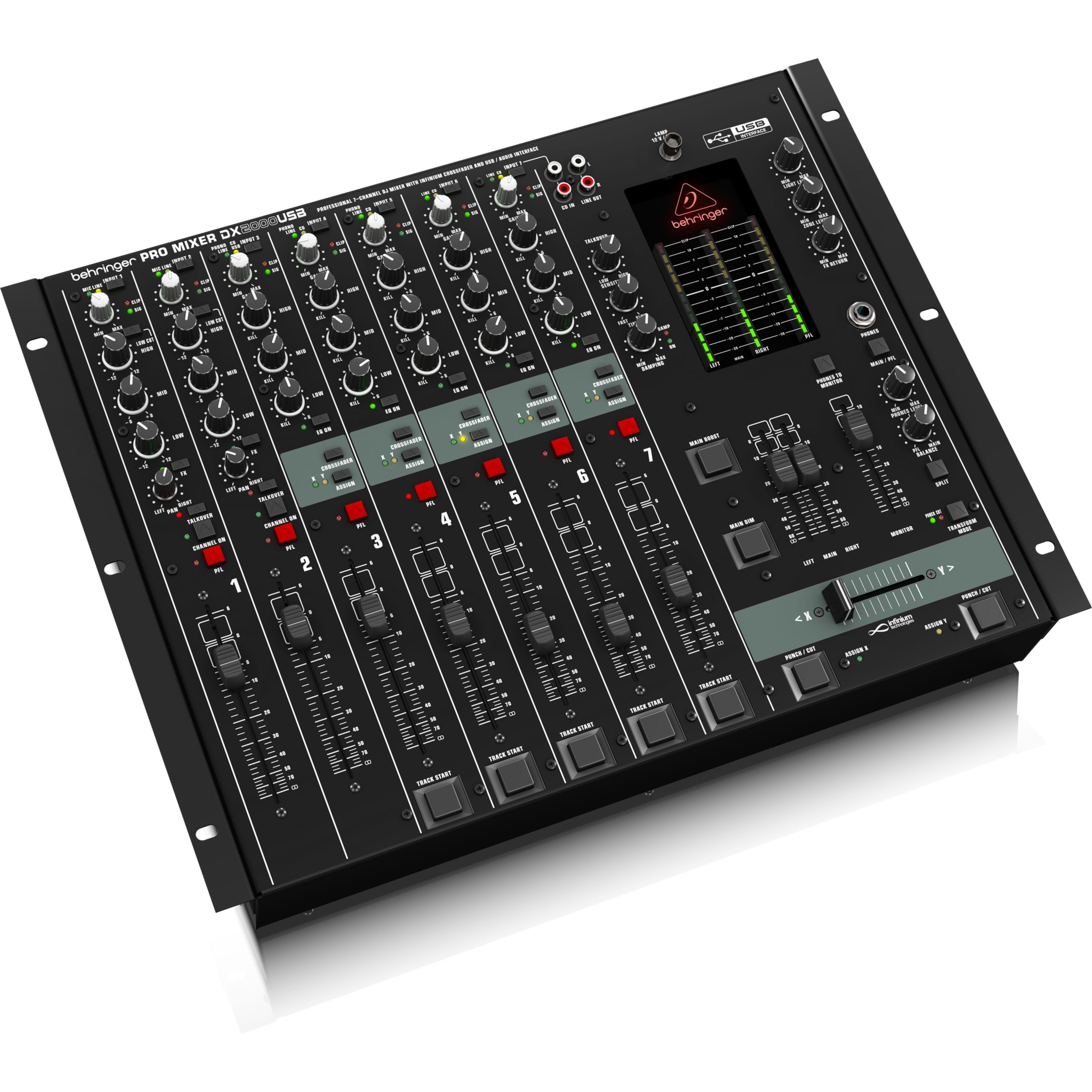 Behringer Mischpult, (DX2000USB, DJ-Mixer, DJ-Clubmixer), DX2000USB - DJ Mixer