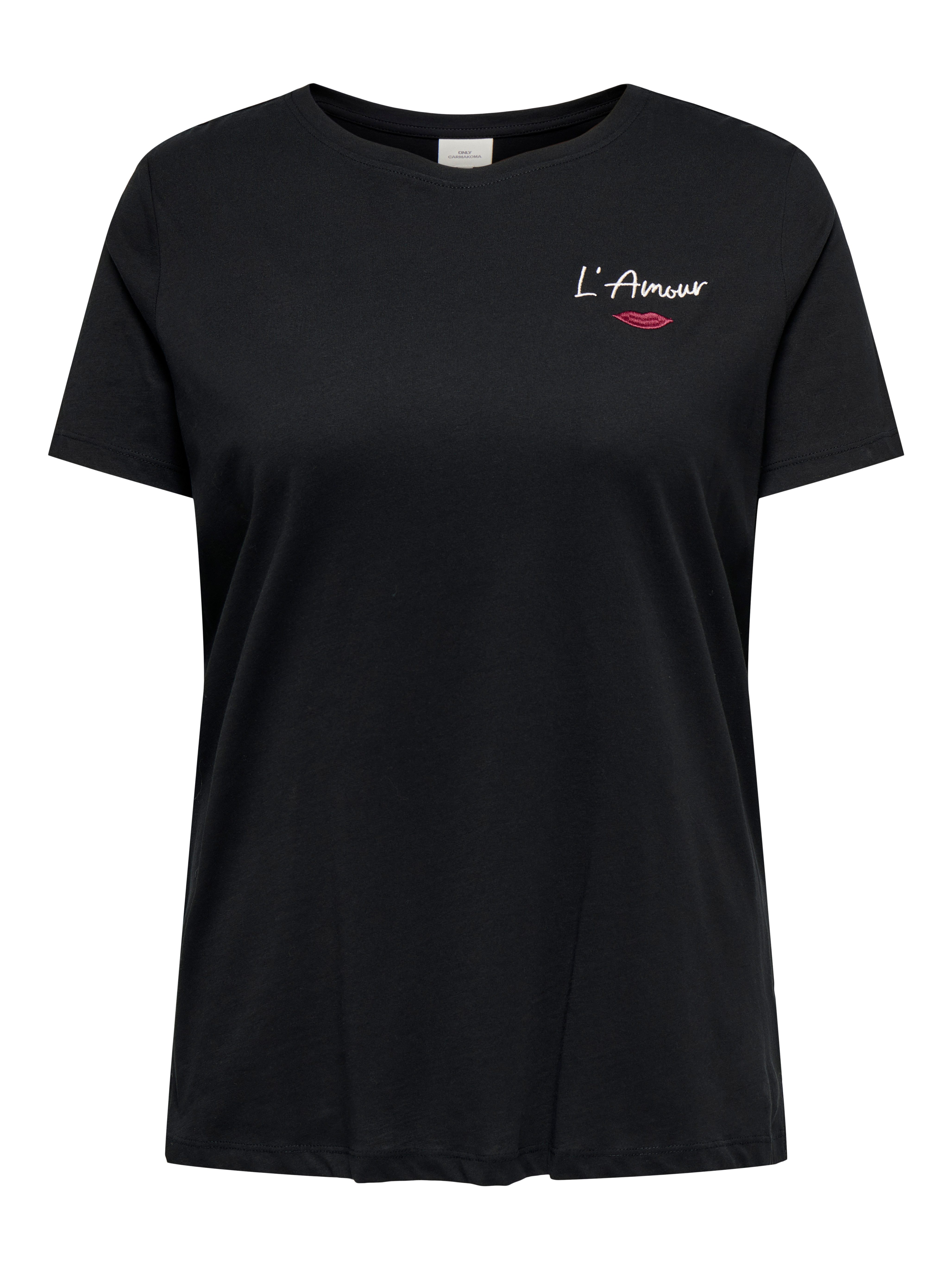 ONLY CARMAKOMA Kurzarmshirt CARNINNA LIFE S/S günstig online kaufen