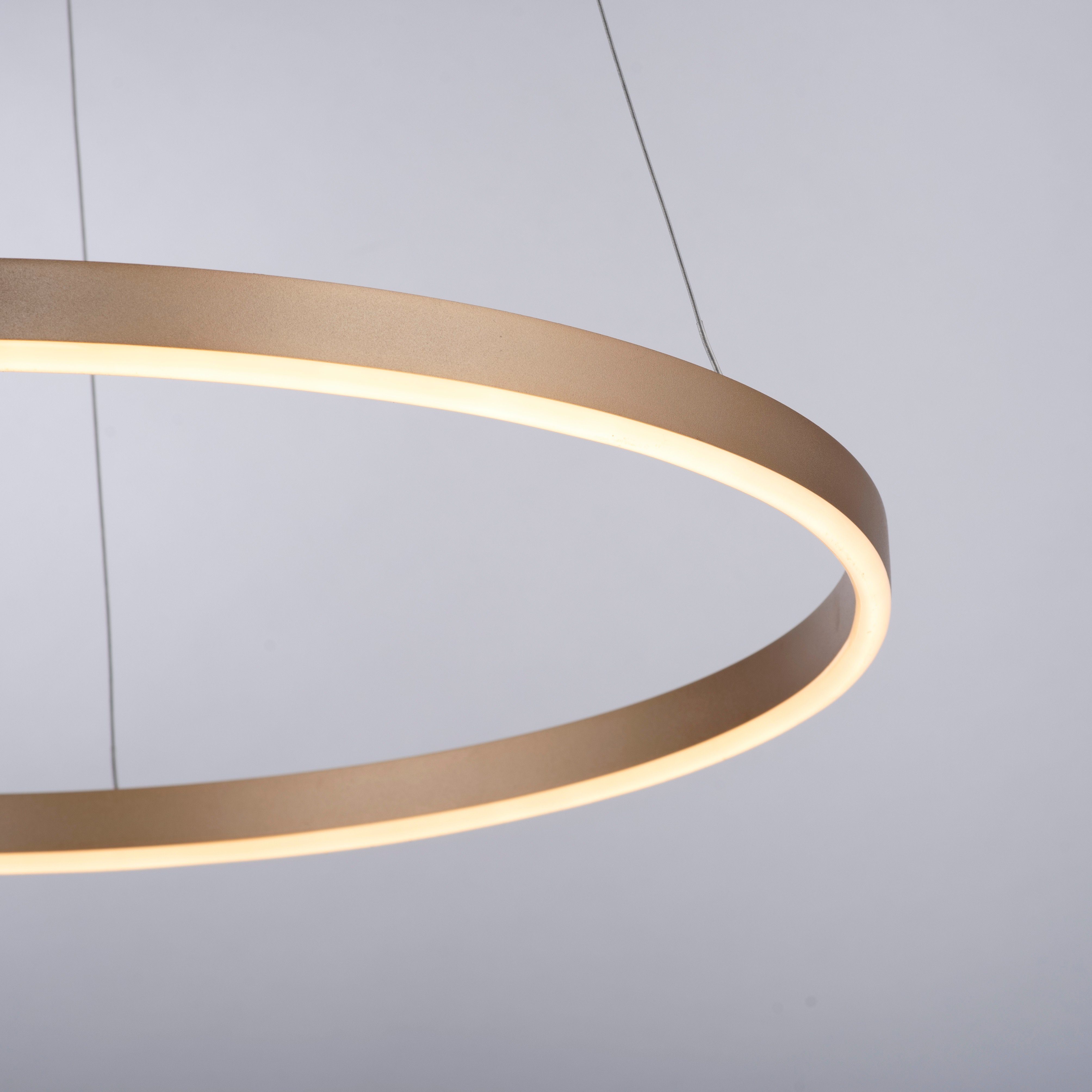 JUST LIGHT Pendelleuchte RITUS, LED fest integriert, Warmweiß, LED, dimmbar, Switchmo