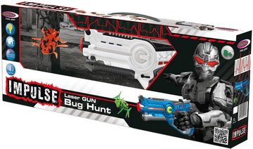 Jamara Laserpistole Impulse Laser Bug Hunt Set weiß/orange (2-tlg)