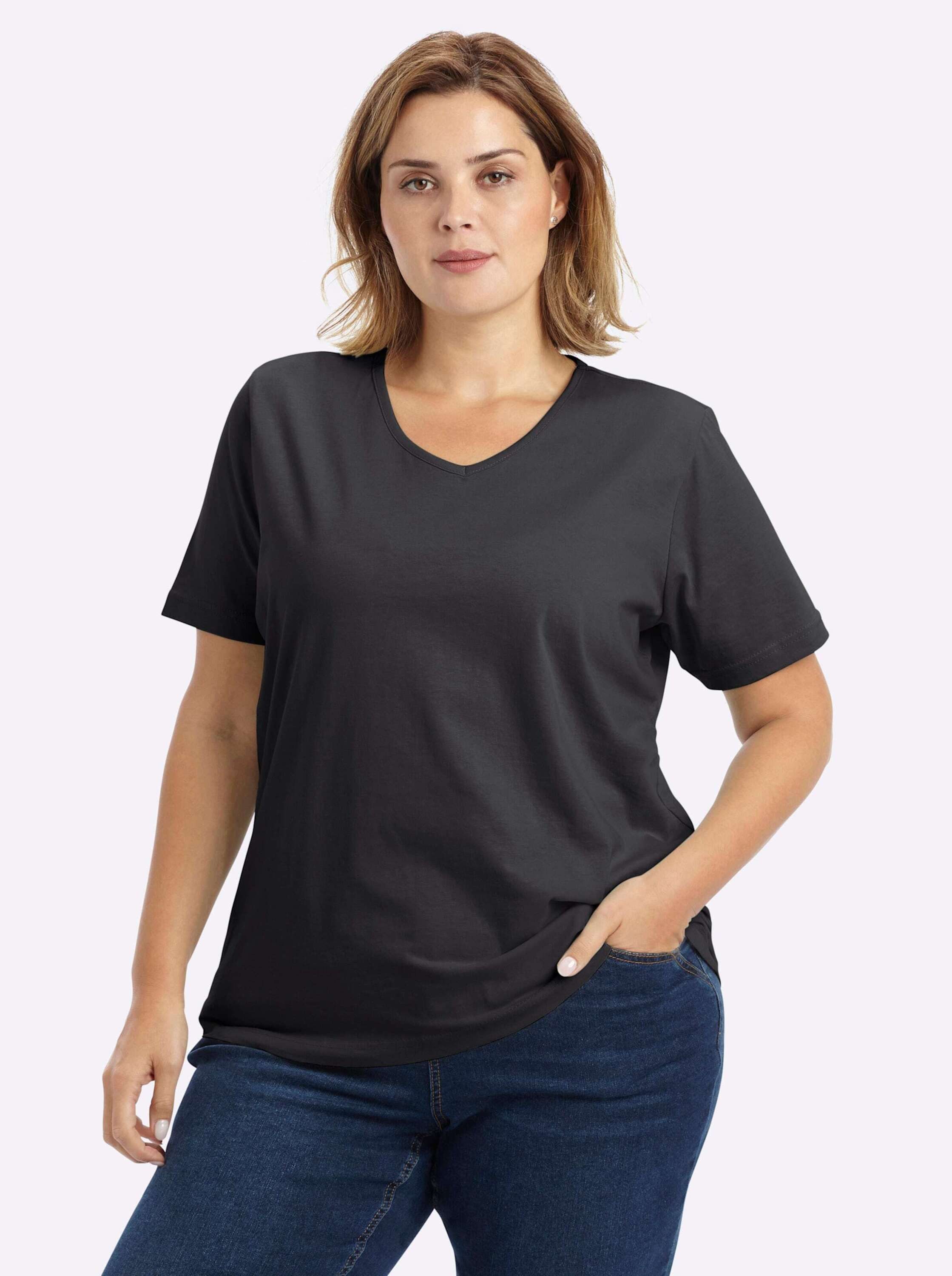 Sieh an! T-Shirt Shirt Kurzarm