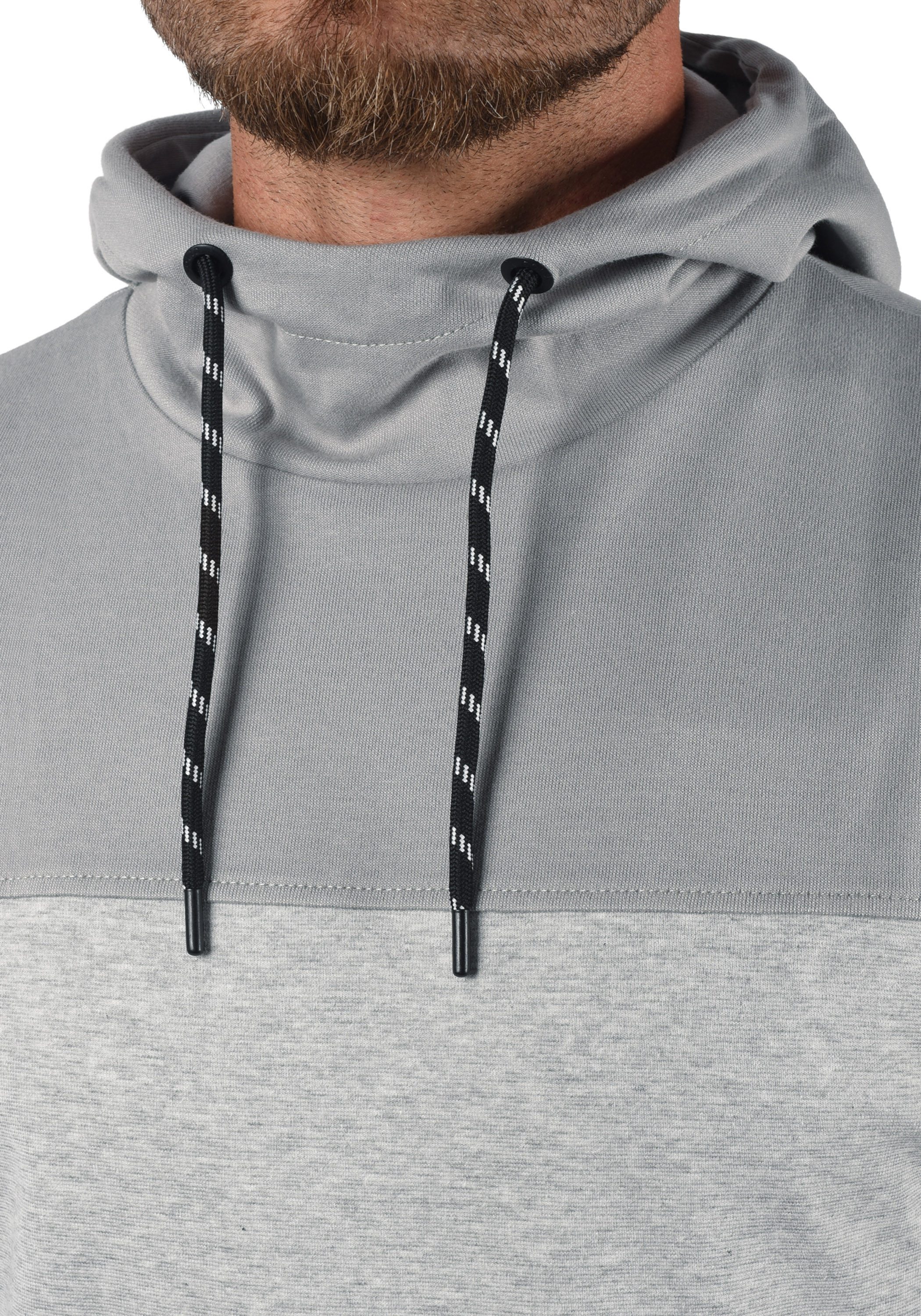 !Solid Hoodie SDBekir Kapuzensweatshirt mit Musterung und Kordelzug
