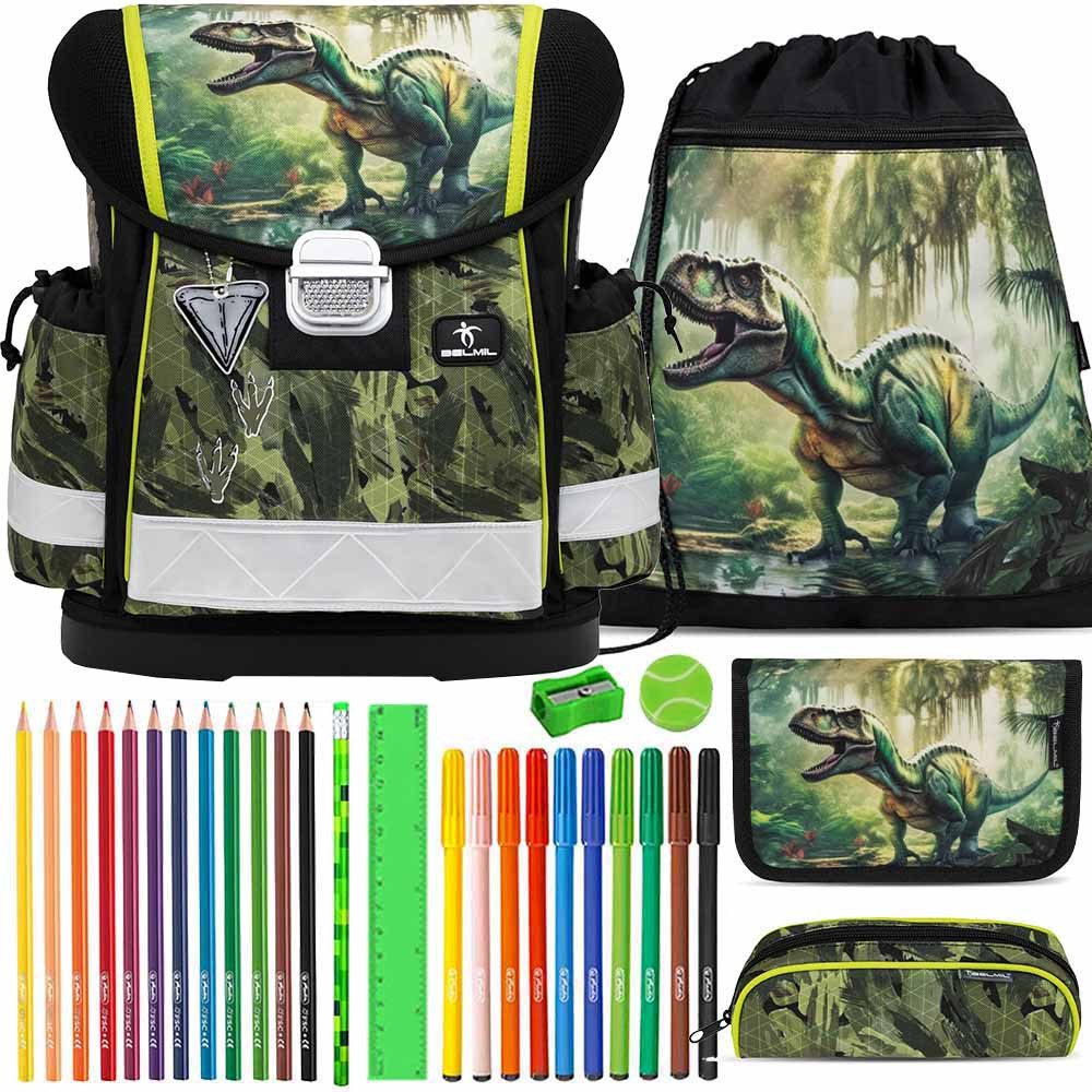 Belmil Schulranzen Set Classy 10-teilig 2025 Jungen Lost World