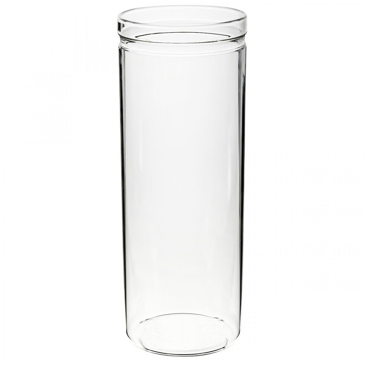 Viana Tischvase Blumenvase Glaszylinder Glasvase rund Ø10cm H27cm Deko