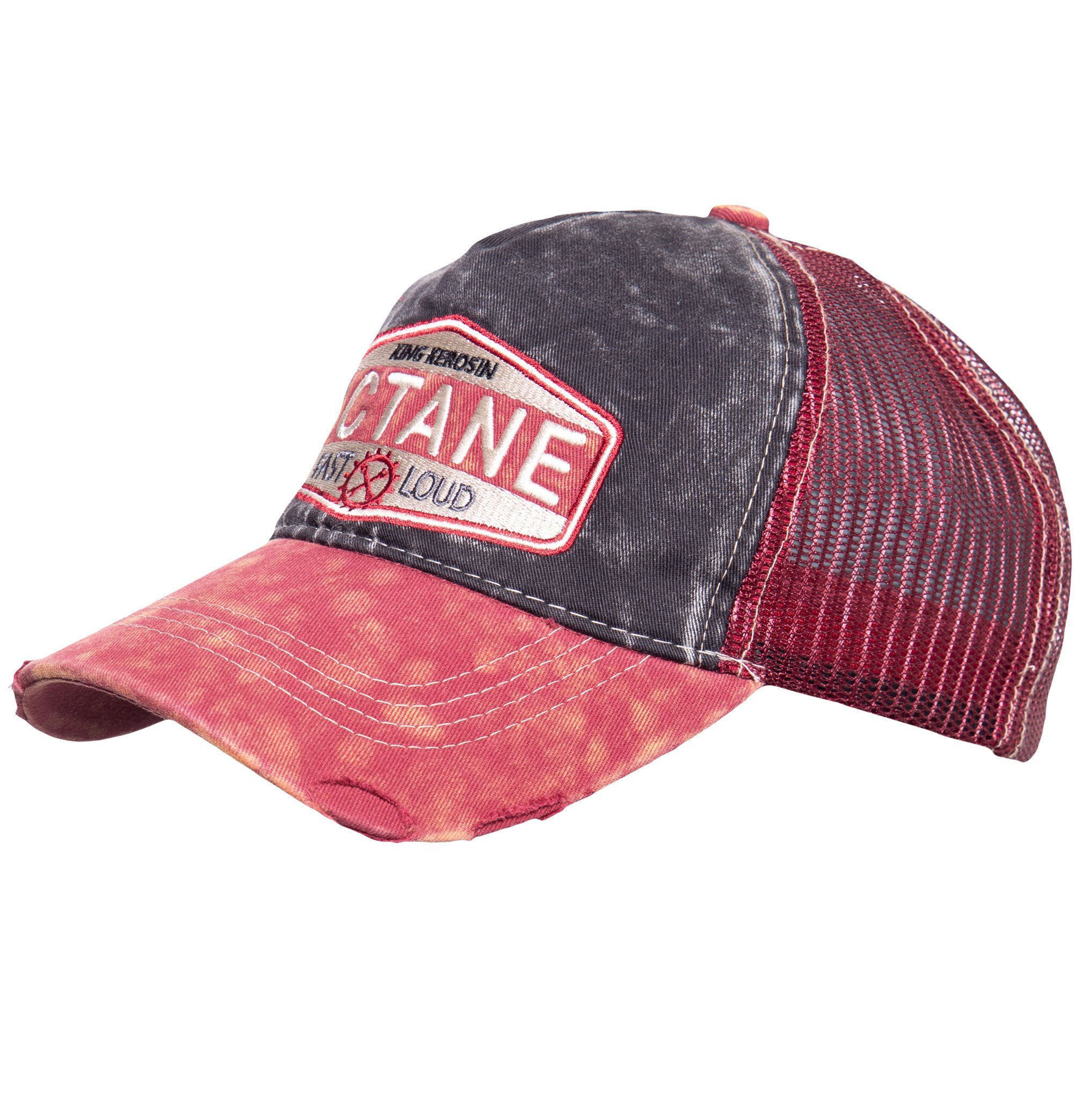 KingKerosin Trucker Cap Octane (1-St) im Used-Look
