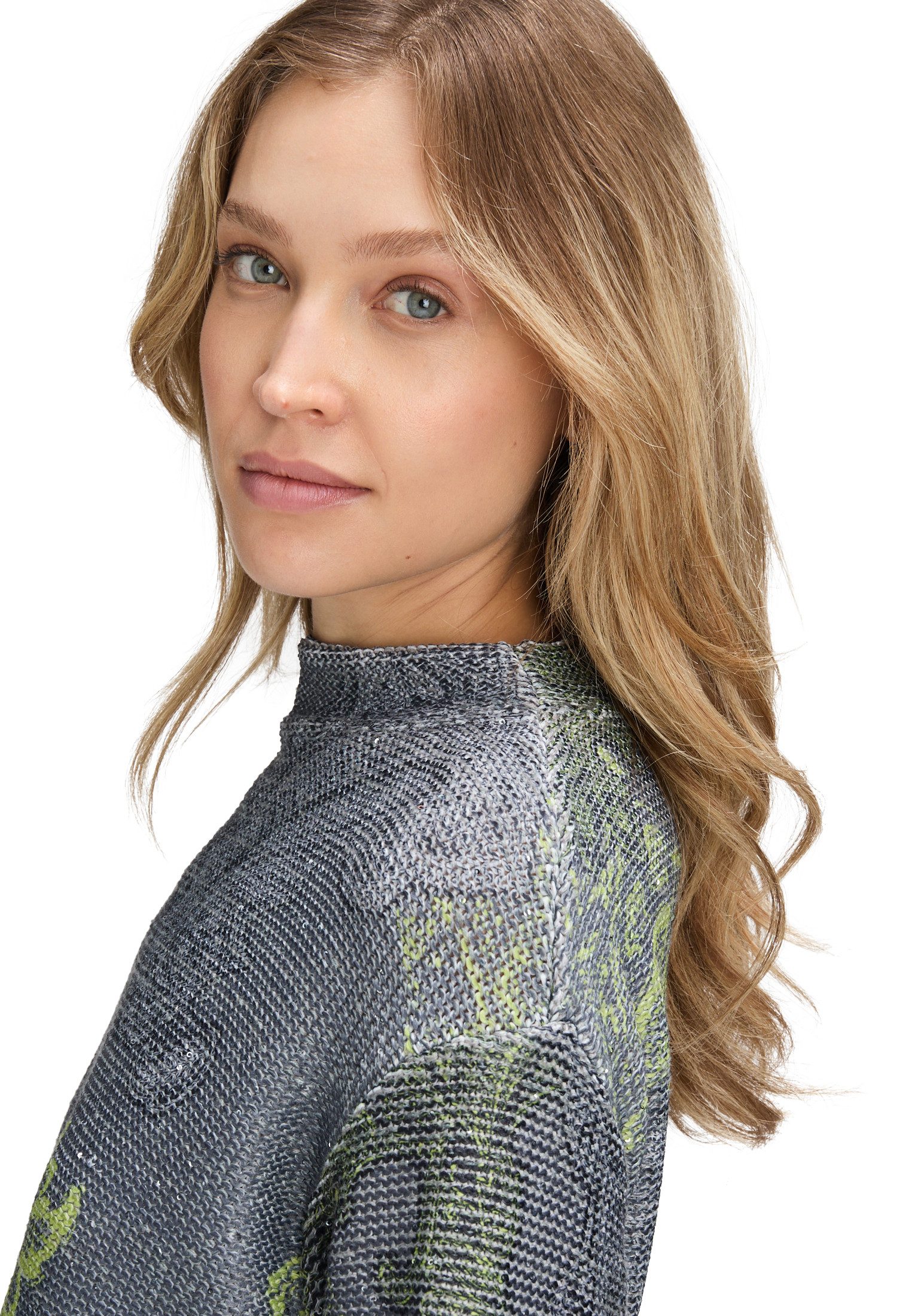 Betty Barclay Strickpullover Damen mit Pailletten (1-tlg)