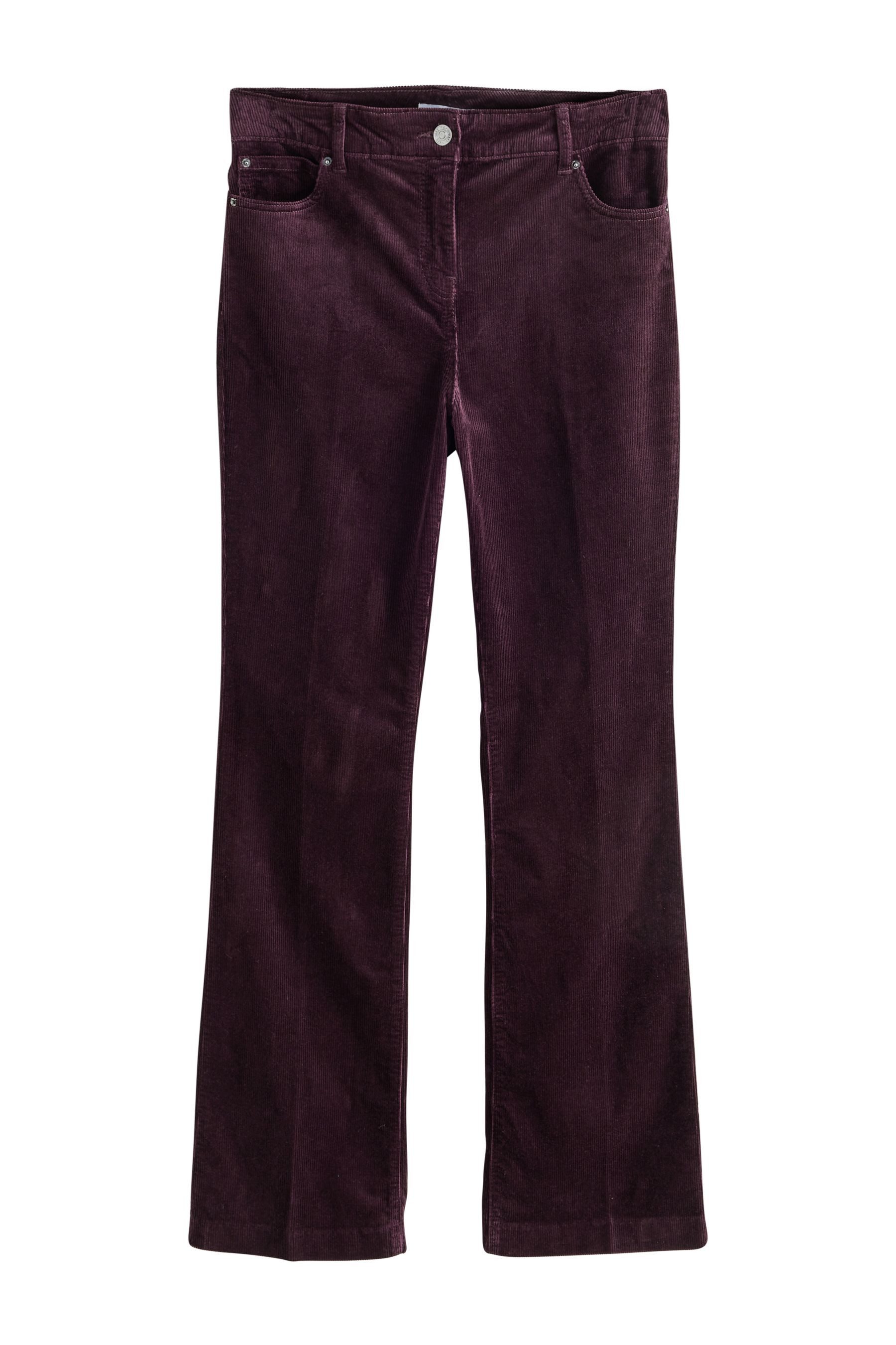 Next Bootcuthose Bootcut-Hose aus Cord mit Modal, Petite (1-tlg)