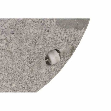 Schirmständer-Platte Granit, Gartentrends, in grau, Granit/Edelstahl - 55x6x55cm (BxHxT)