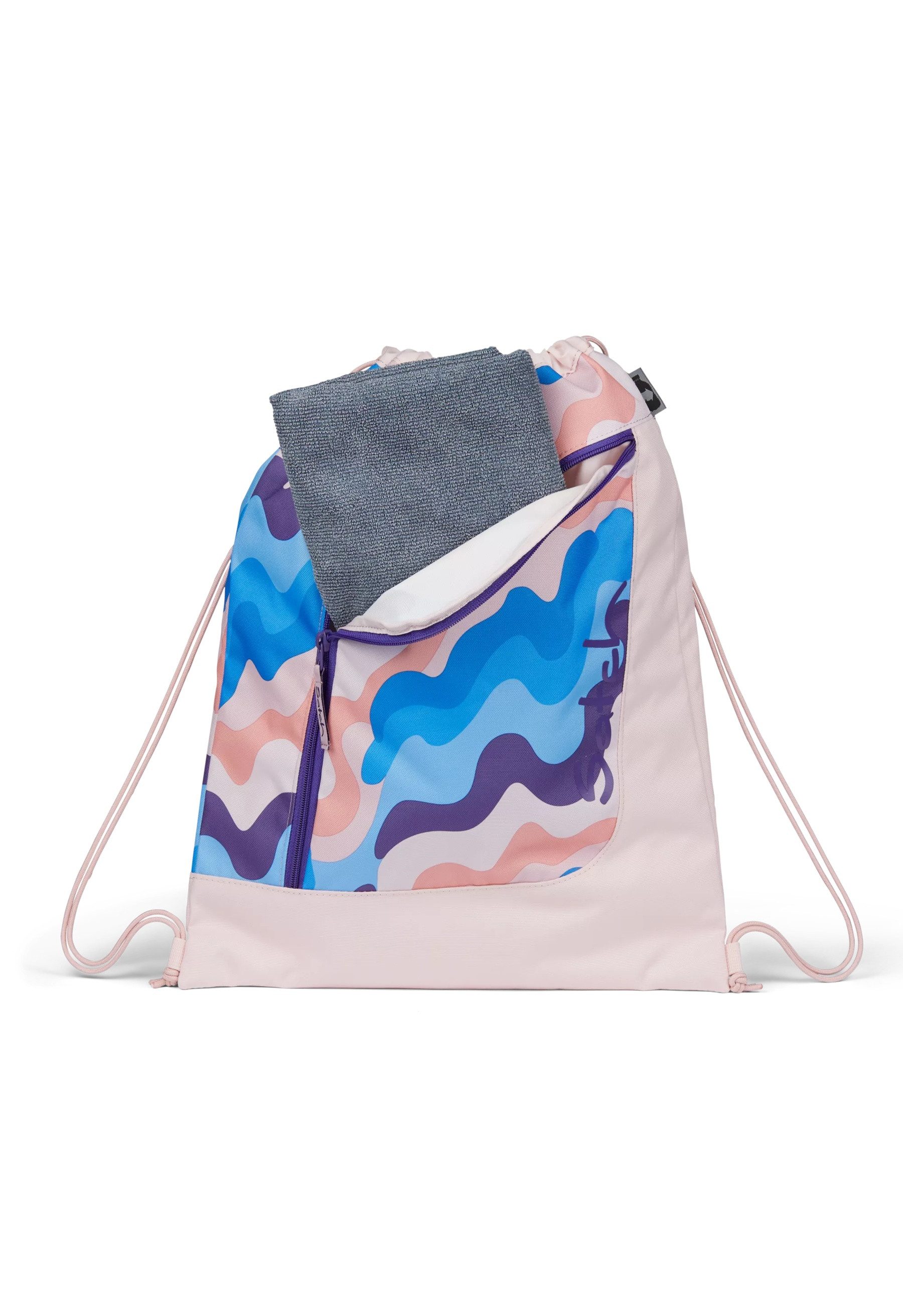 Satch Turnbeutel Sportbeutel . (1-tlg), einfach an allen satch Rucksäcken fixierbar