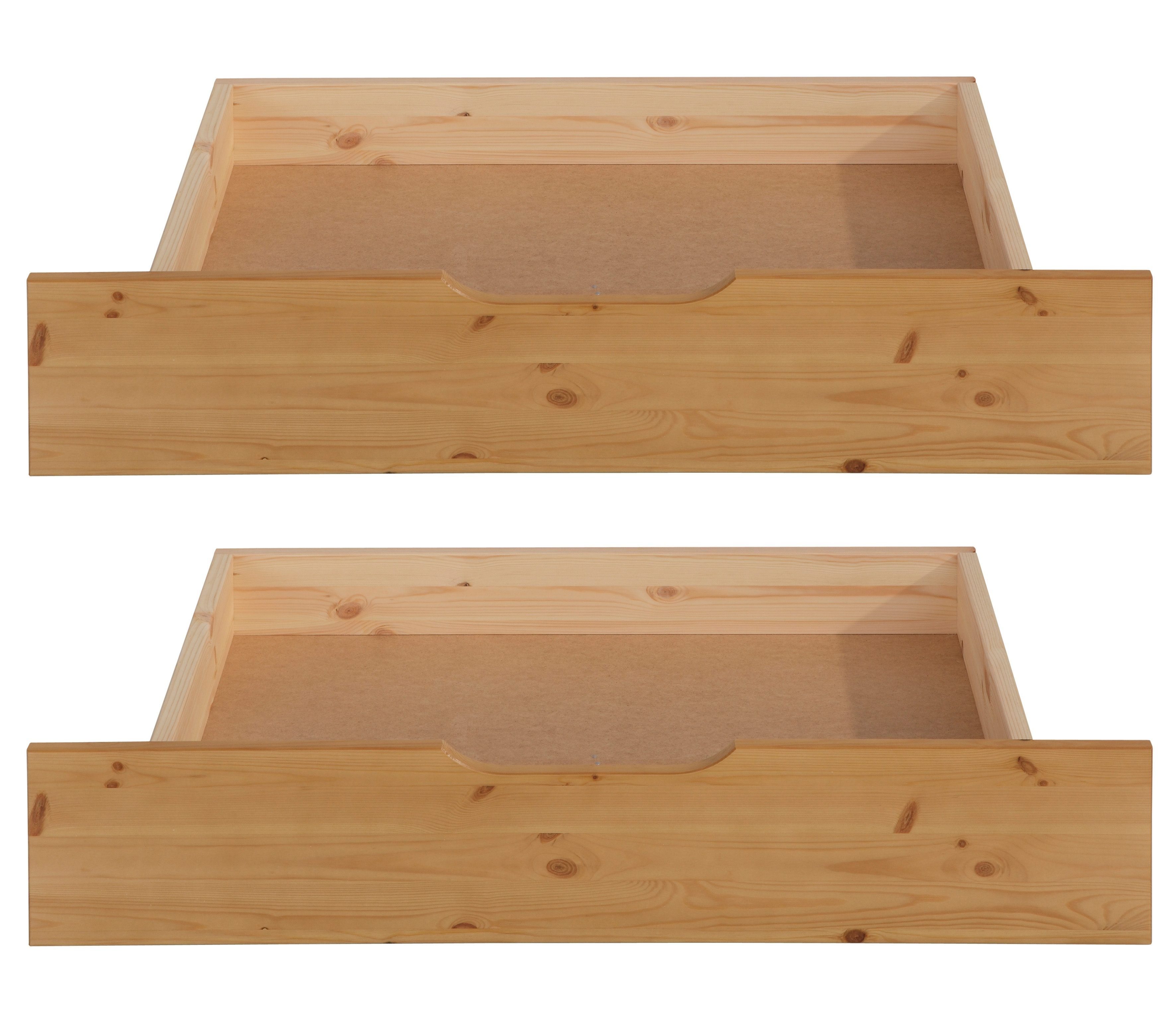 OTTO home Schublade "FINJA ", zertifiziertes Massivholz, 2-teiliges Set