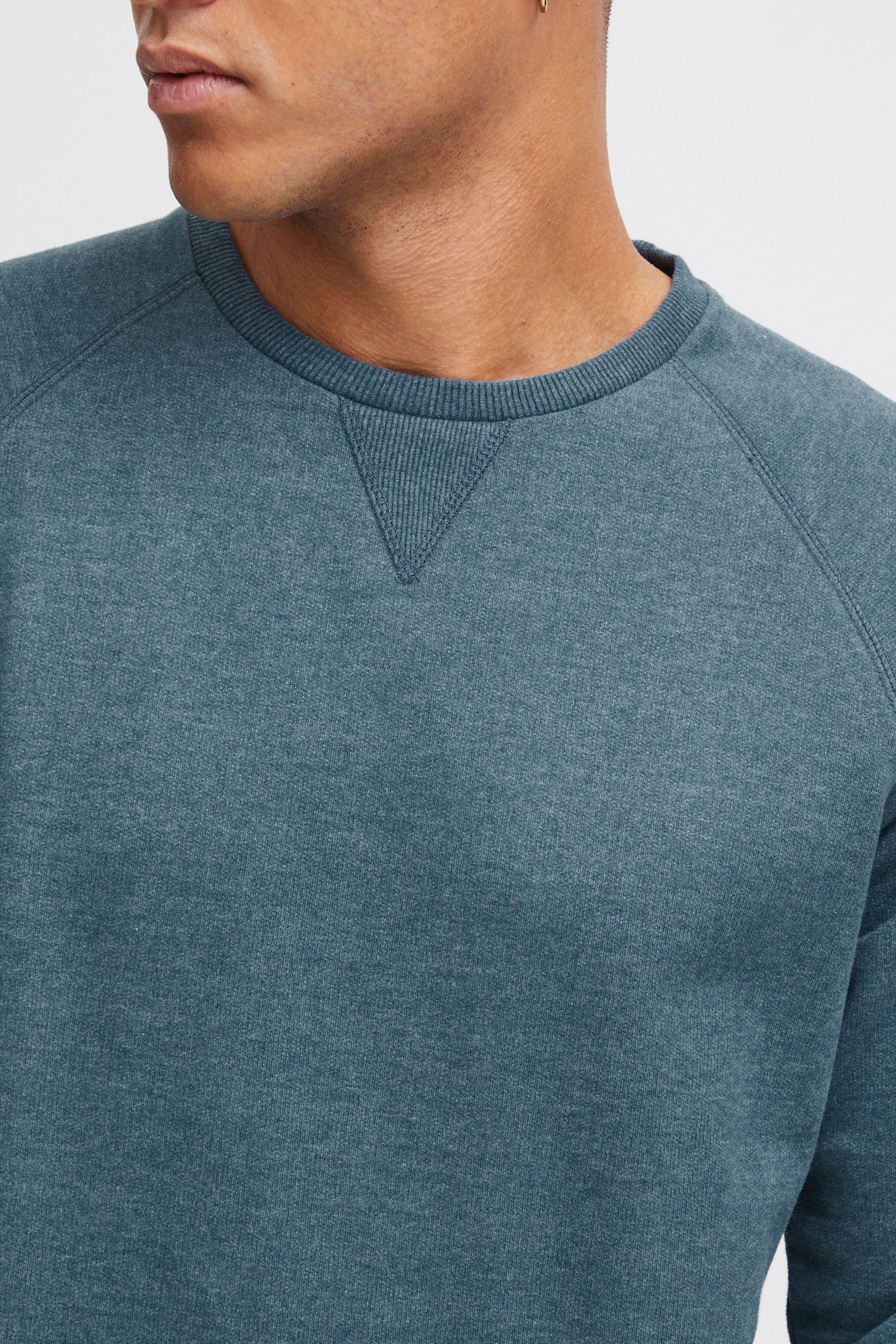 Blend Longpullover BHAlex Sweatpullover mit Raglanärmeln und elastischem Saum