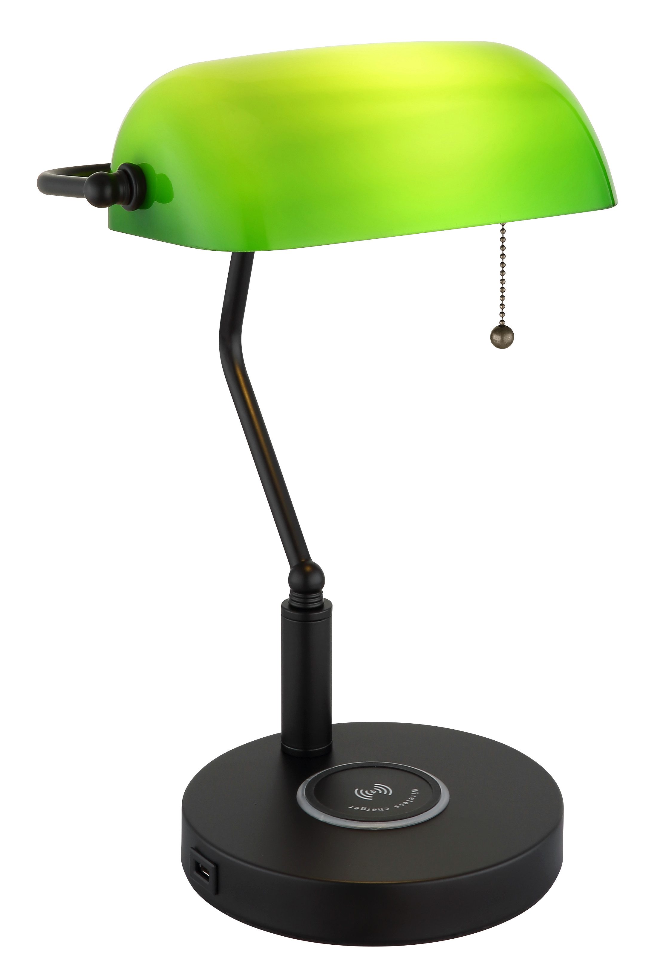 my home Tischleuchte Daria, USB-Anschluss mit Ladefunktion, ohne Leuchtmitt günstig online kaufen