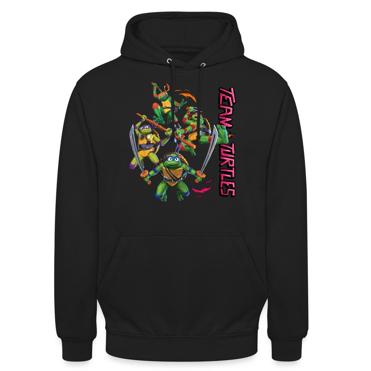 Hoodie TMNT Mutant Mayhem Team Turtles Unisex Hoodie