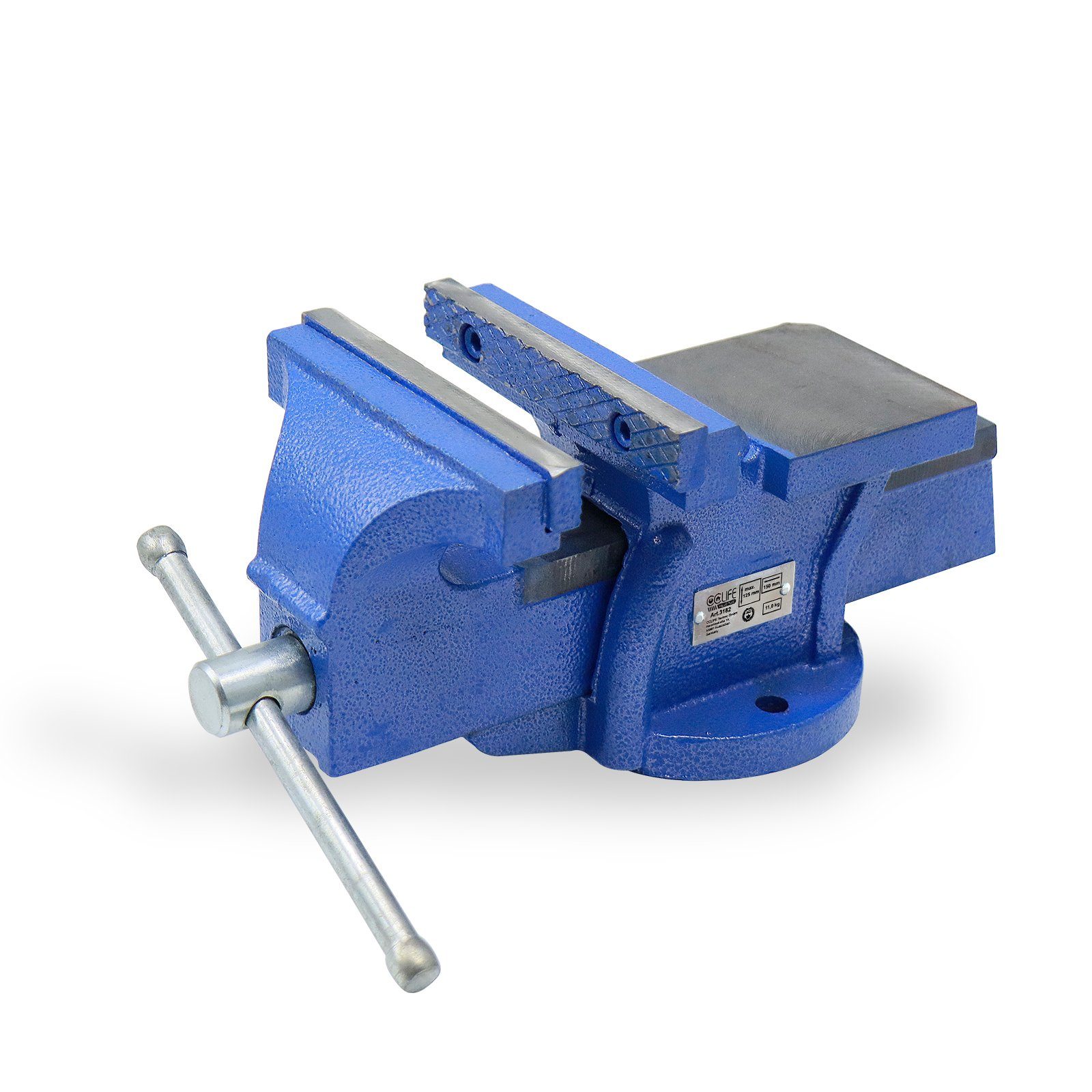 CCLIFE Feststehend Schraubstock Gusseisen 150mm für Werkbank Werkbankschrau günstig online kaufen