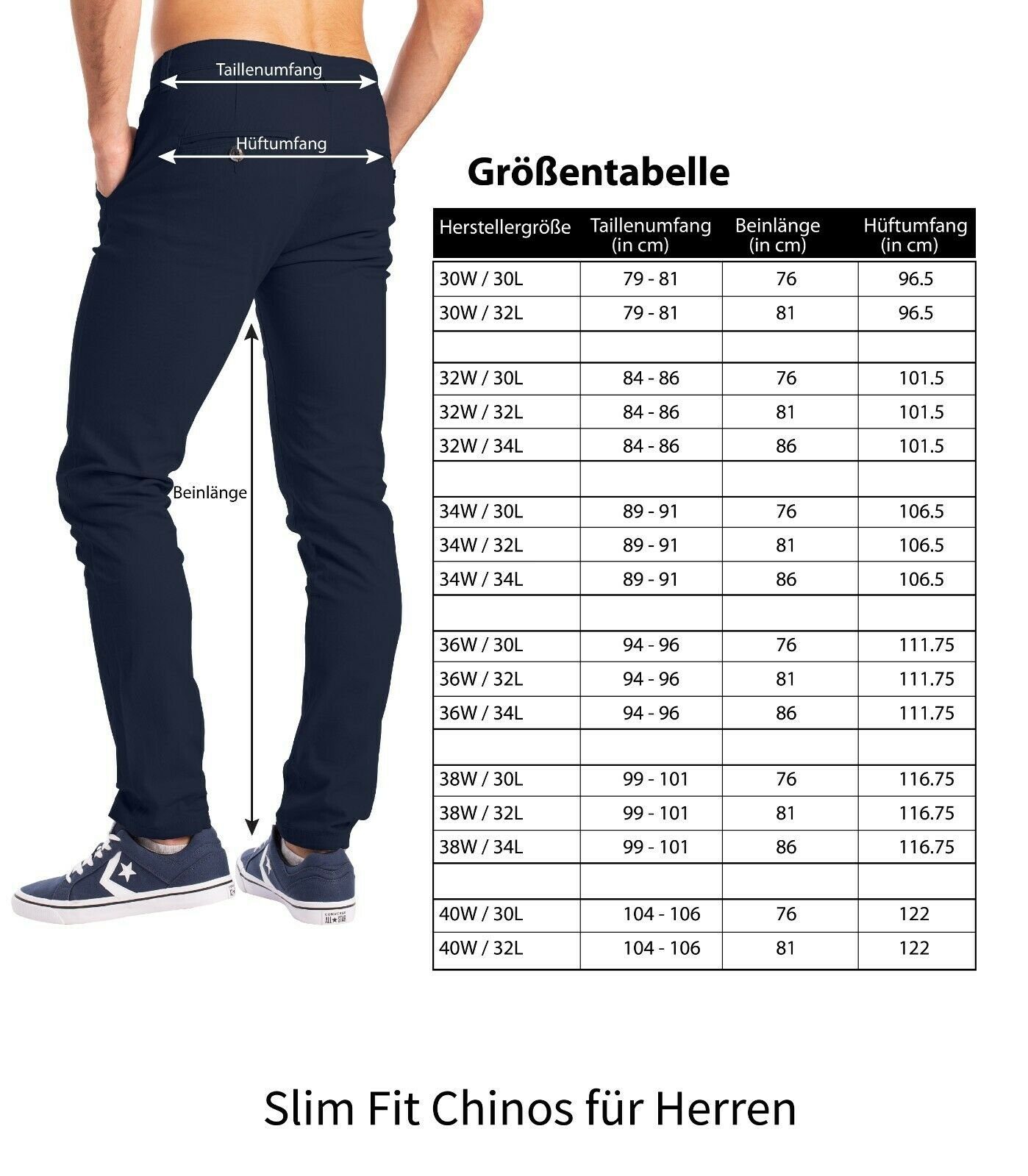 BlauerHafen Chinohose Herren Chinohose Slim Fit Stretch Business Casual Stoffhose Freizeit 4 Taschen (2 Vorder- und 2 Gesäßtaschen)