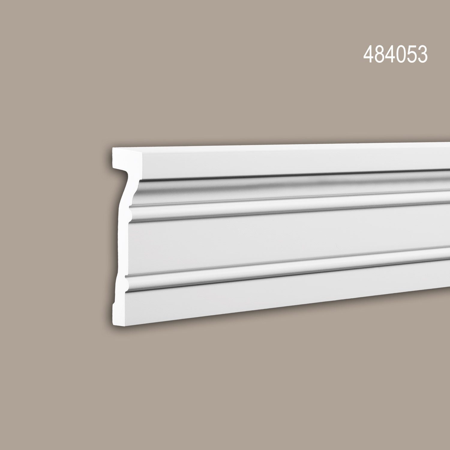 Profhome Zierleiste 484053 Gewände Fassadenprofil Stuckleiste Fassadenelement 2 m, kleben, Polyurethan Hartschaum, 1-St., 1 x Stuckleiste, Gewände Fassadenleiste Stuckleiste Außenstuck Profilleiste 2 Meter