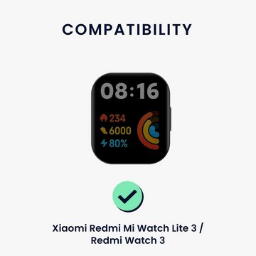kwmobile Uhrenarmband 2x Sportarmband für Xiaomi Redmi Mi Watch Lite 3 / Redmi Watch 3, Armband TPU Silikon Set Fitnesstracker