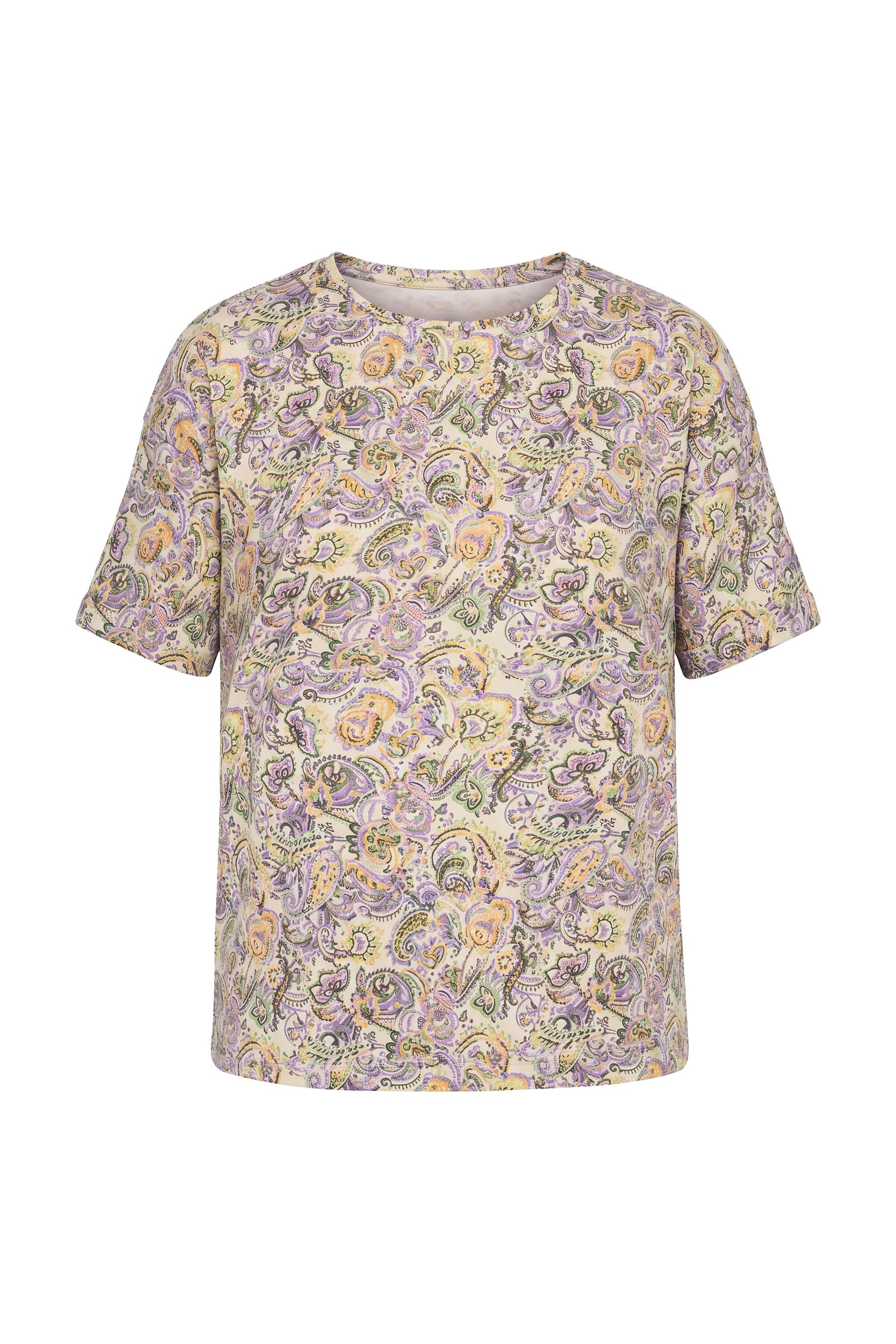T-Shirt T-Shirt Oversize Shape Paisley
