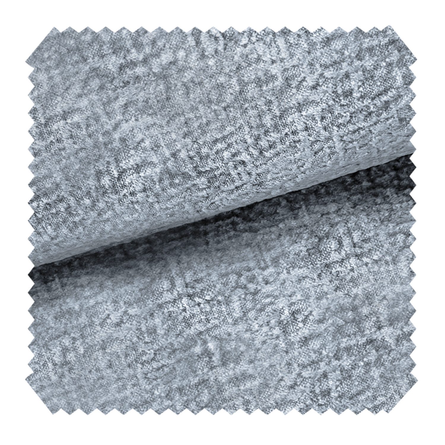 novely® Stoff VENEZIA Abverkauf, 3D-Relief Velours Möbelstoff Polsterstoff Seidengl, Schwer Entzündbar, Robust, Samtweich, Meterware, 1lfm