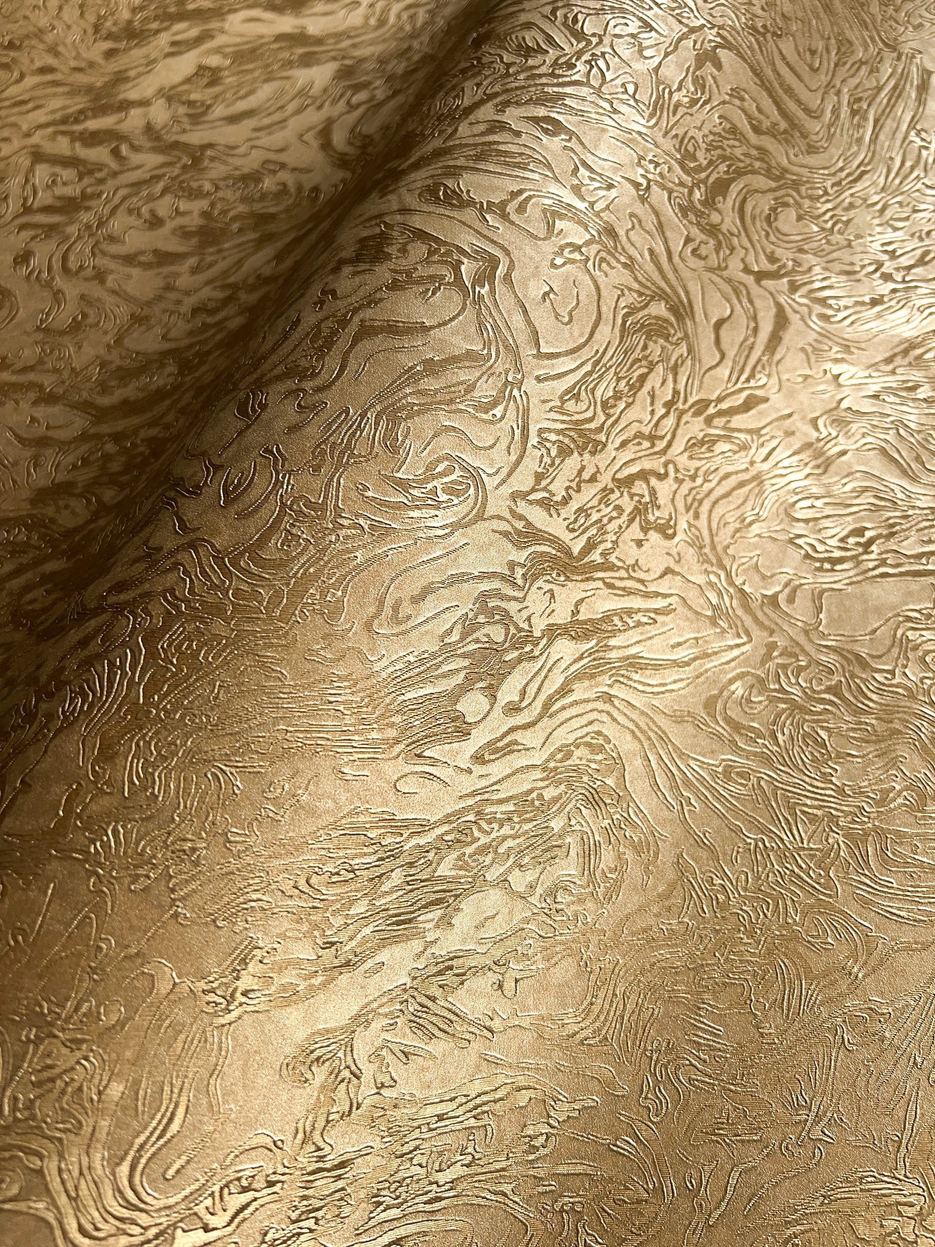 Newroom Vliestapete, Gold Tapete Modern Muster günstig online kaufen