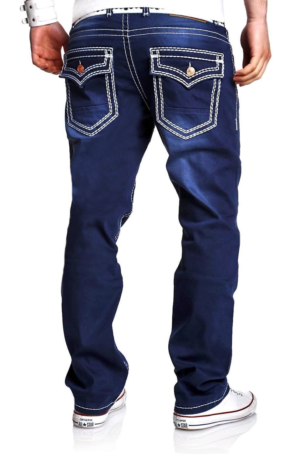 behype Bequeme Jeans Stitch mit dicken Kontrastnähten