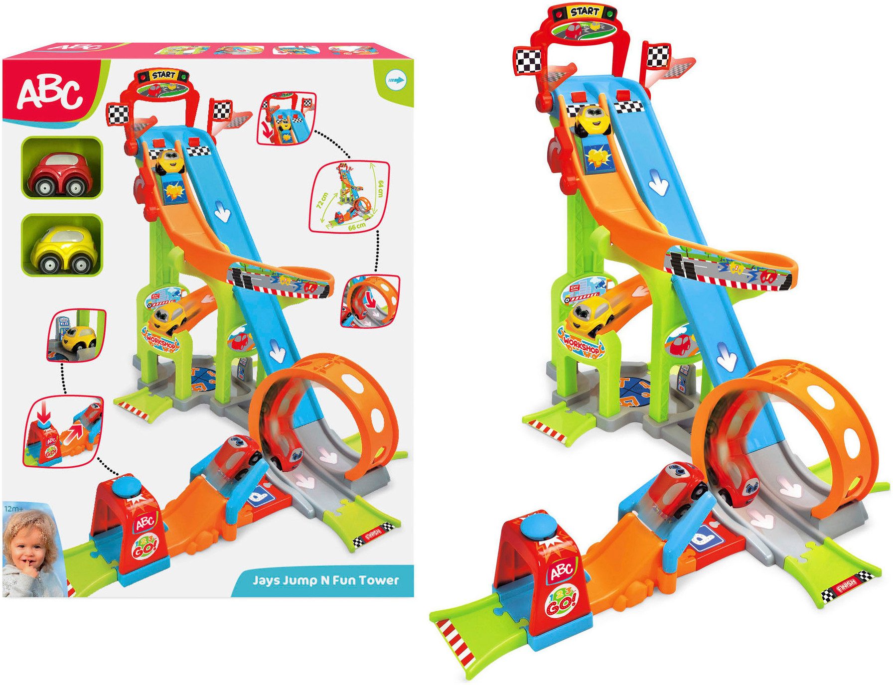 Autorennbahn Jays Jump N Fun Tower