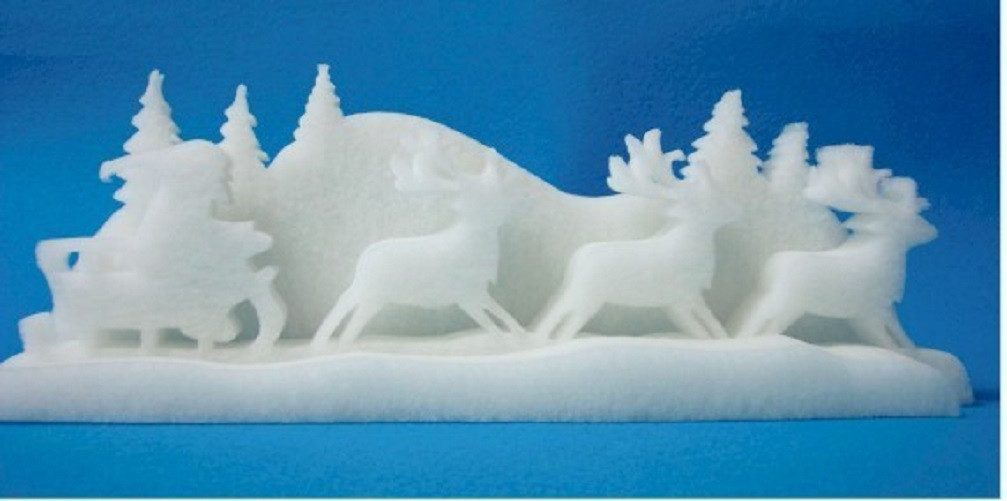 Erwin Hennecken GmbH Fensterdekoration Winterlandschaft 3D günstig online kaufen